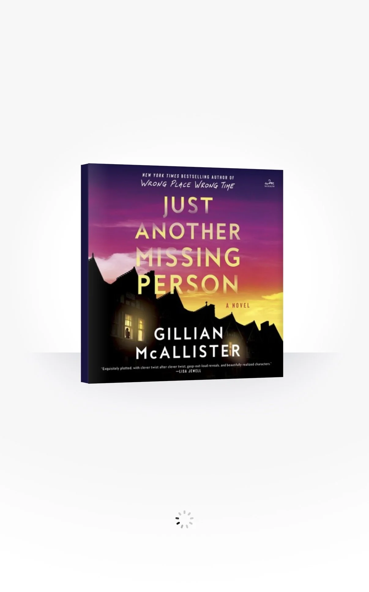 Just Another Missing Person, Gillian McAllister