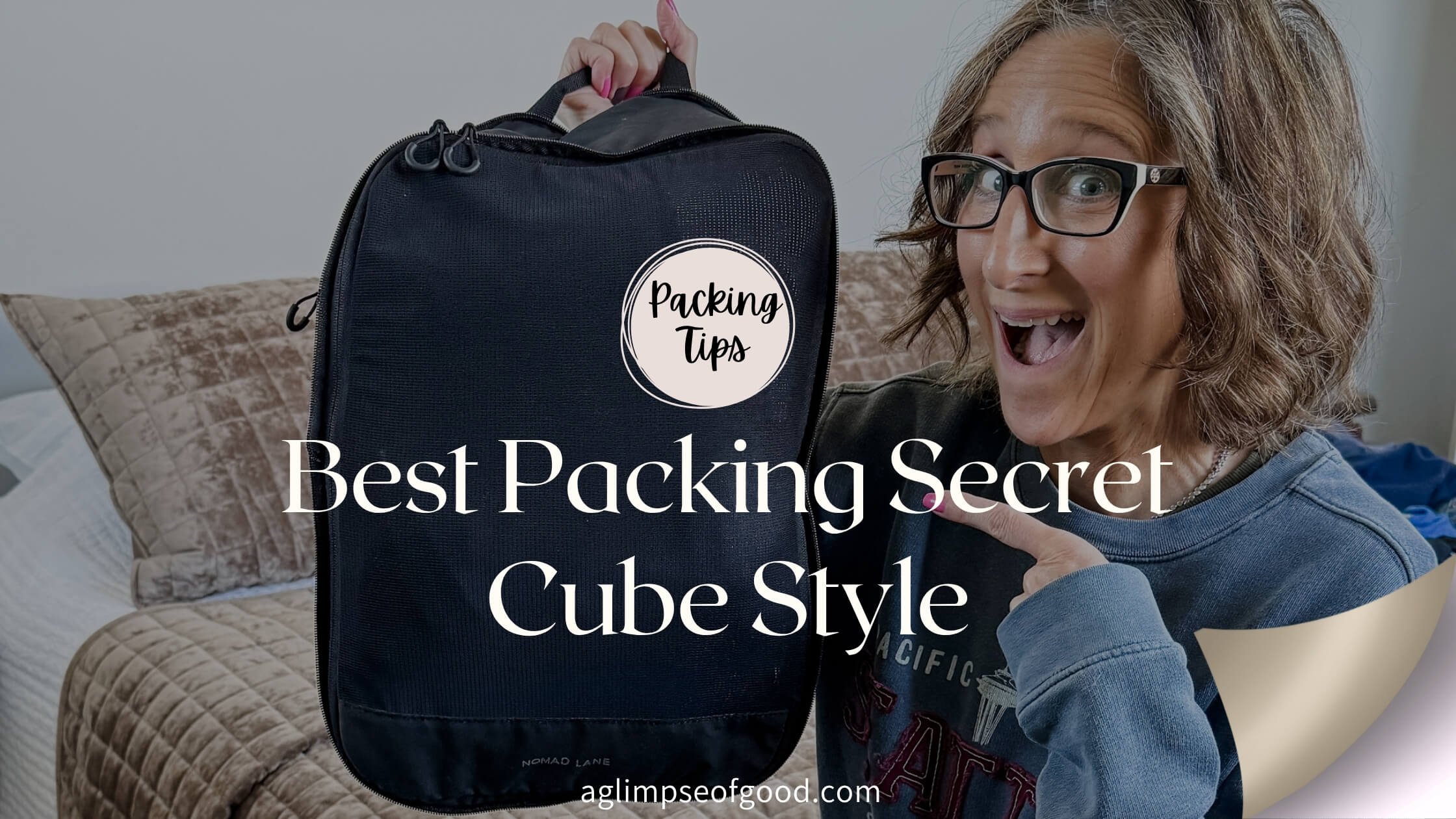 How to Use packing cubes to save space and Do Less Laundry