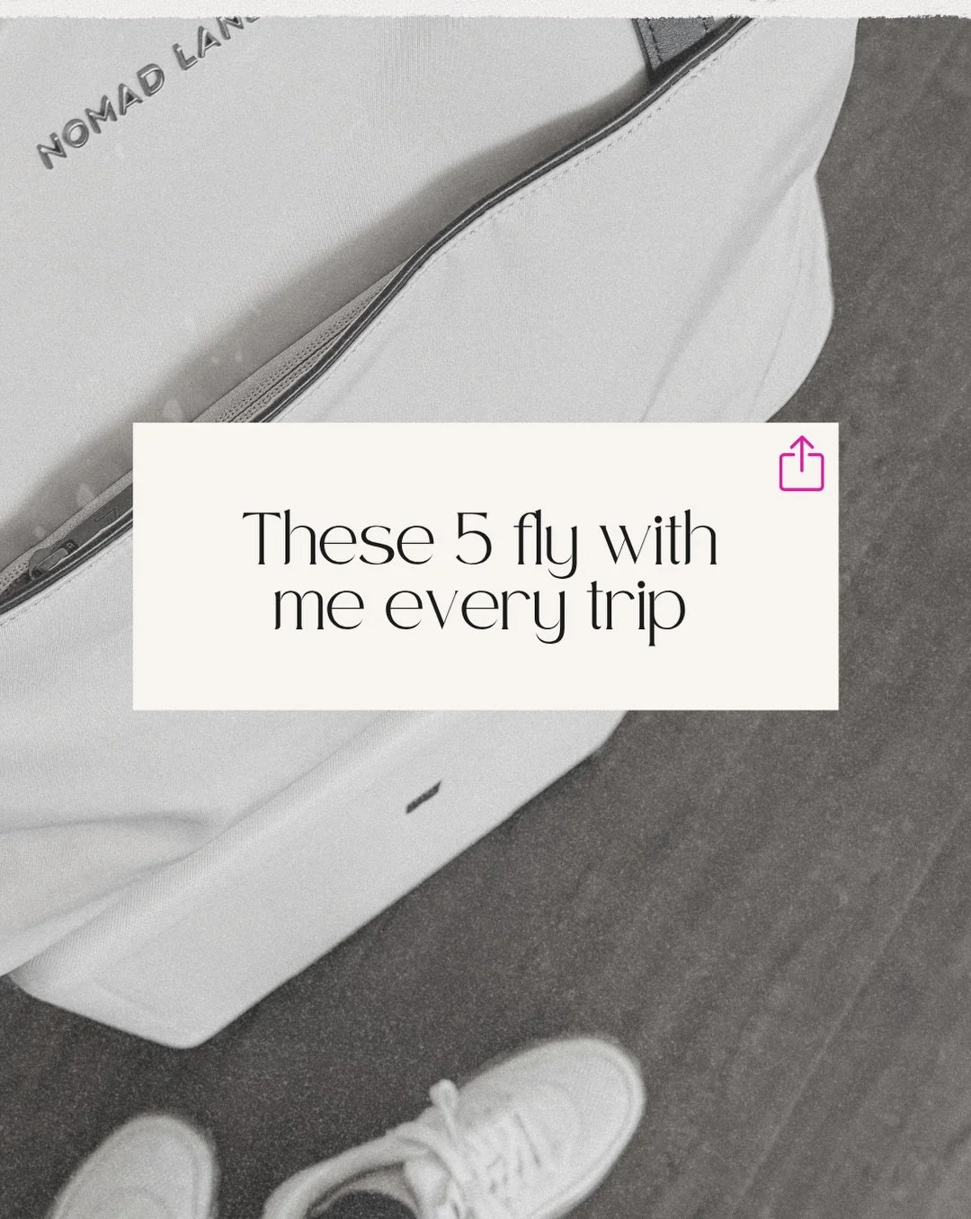 Don&rsquo;t Leave Home Without&rsquo;em
✈️
Travel necessities that fly in midlife
Comment SHOP for a DM to this post 
⬇ 
Happy Travels!
💖
https://liketk.it/6piGD