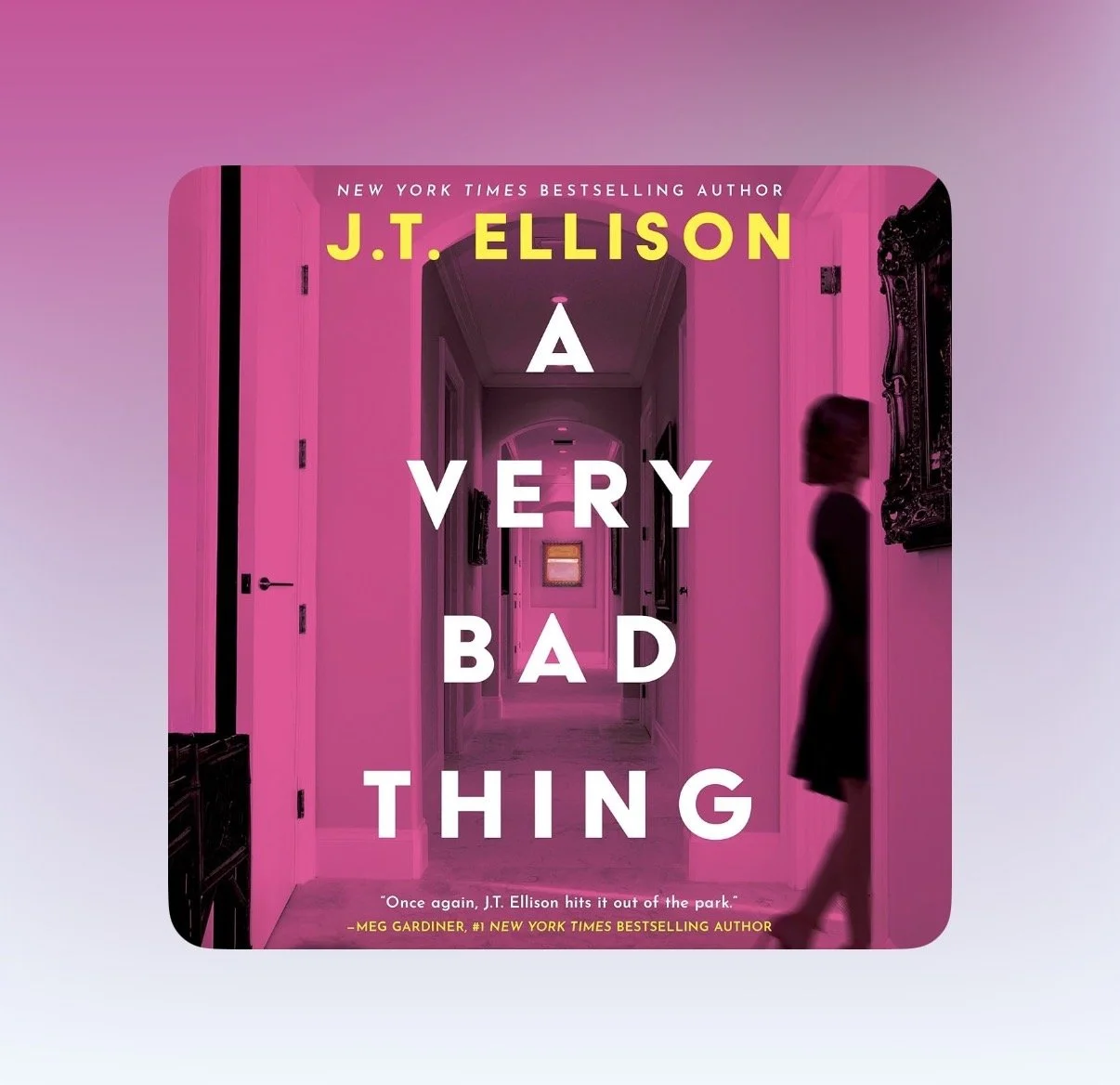 A Very Bad Thing, Book, J T Ellison mystery