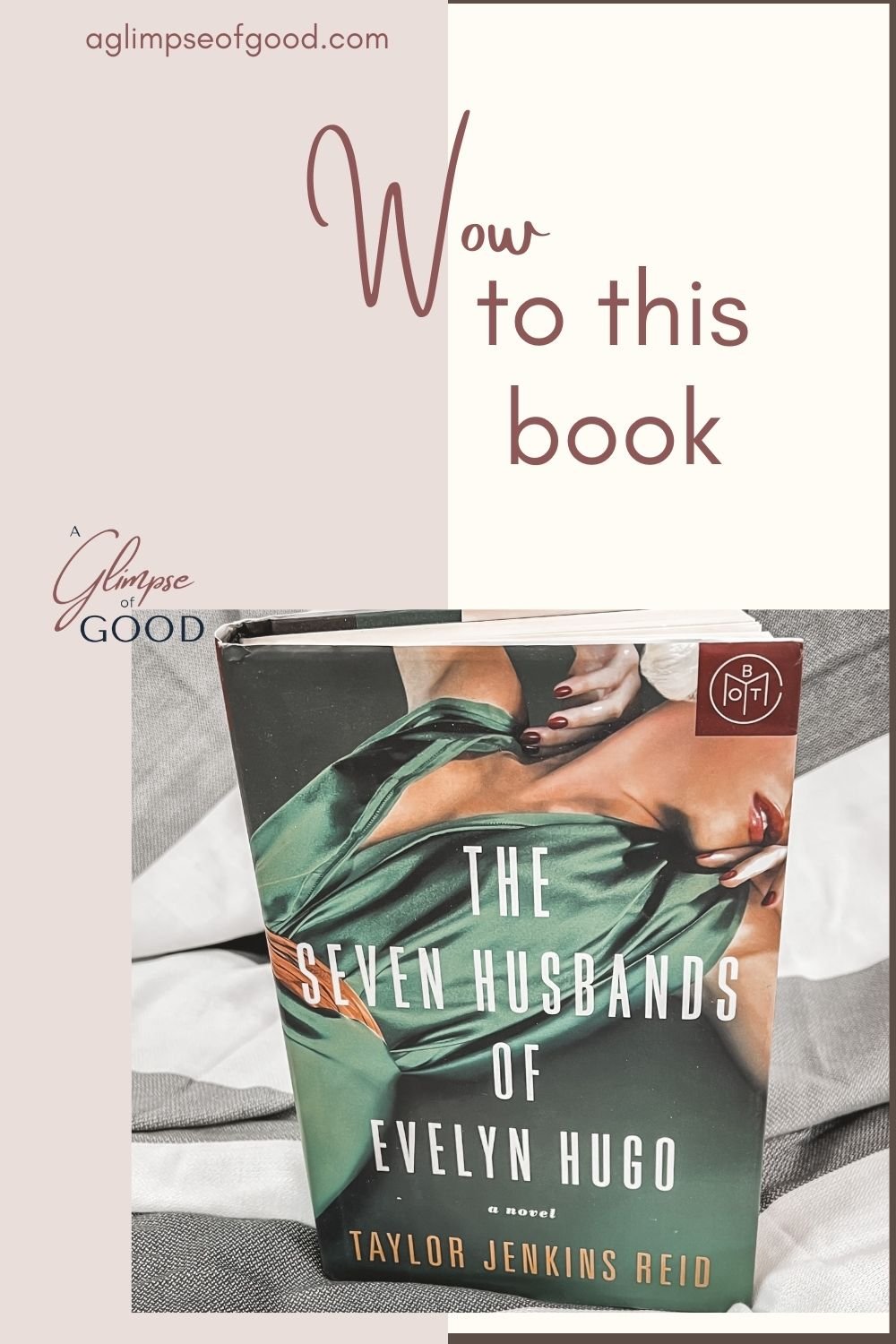 The Seven Husbands of Evelyn Hugo: Book Review - Running in Heels