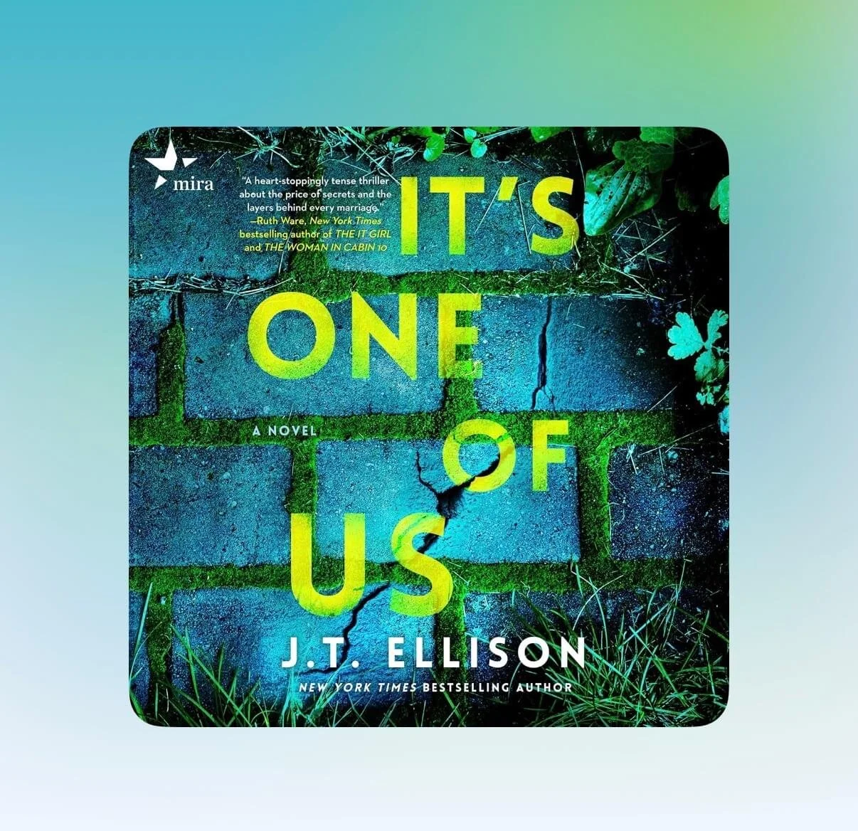 It's One of Us, J T Ellison book, Audio book
