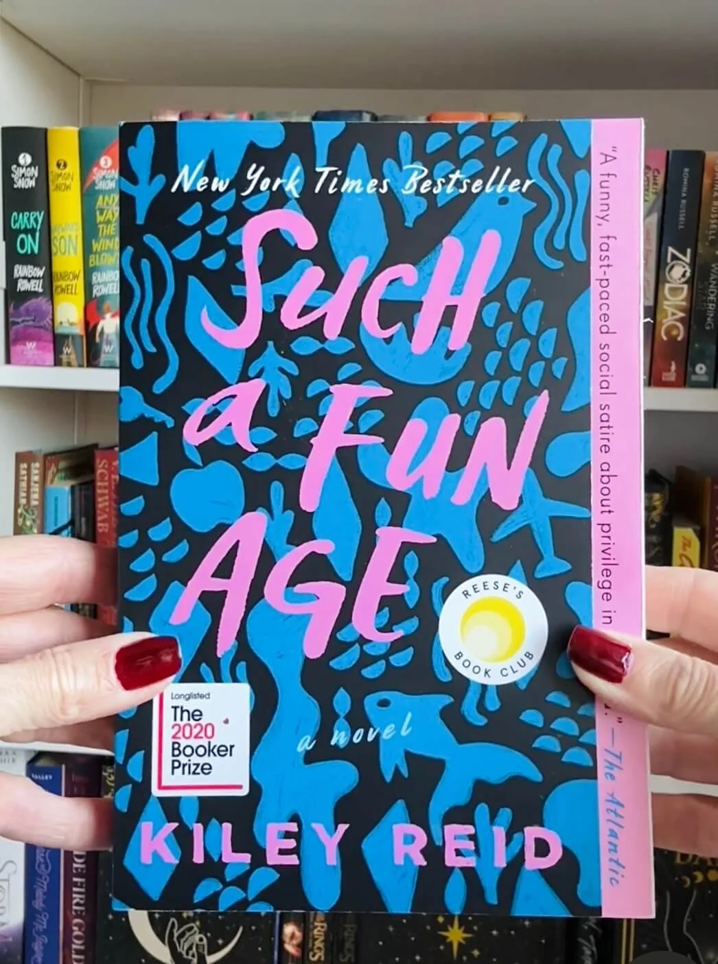 Such a Fun Age book, Reese Book Club