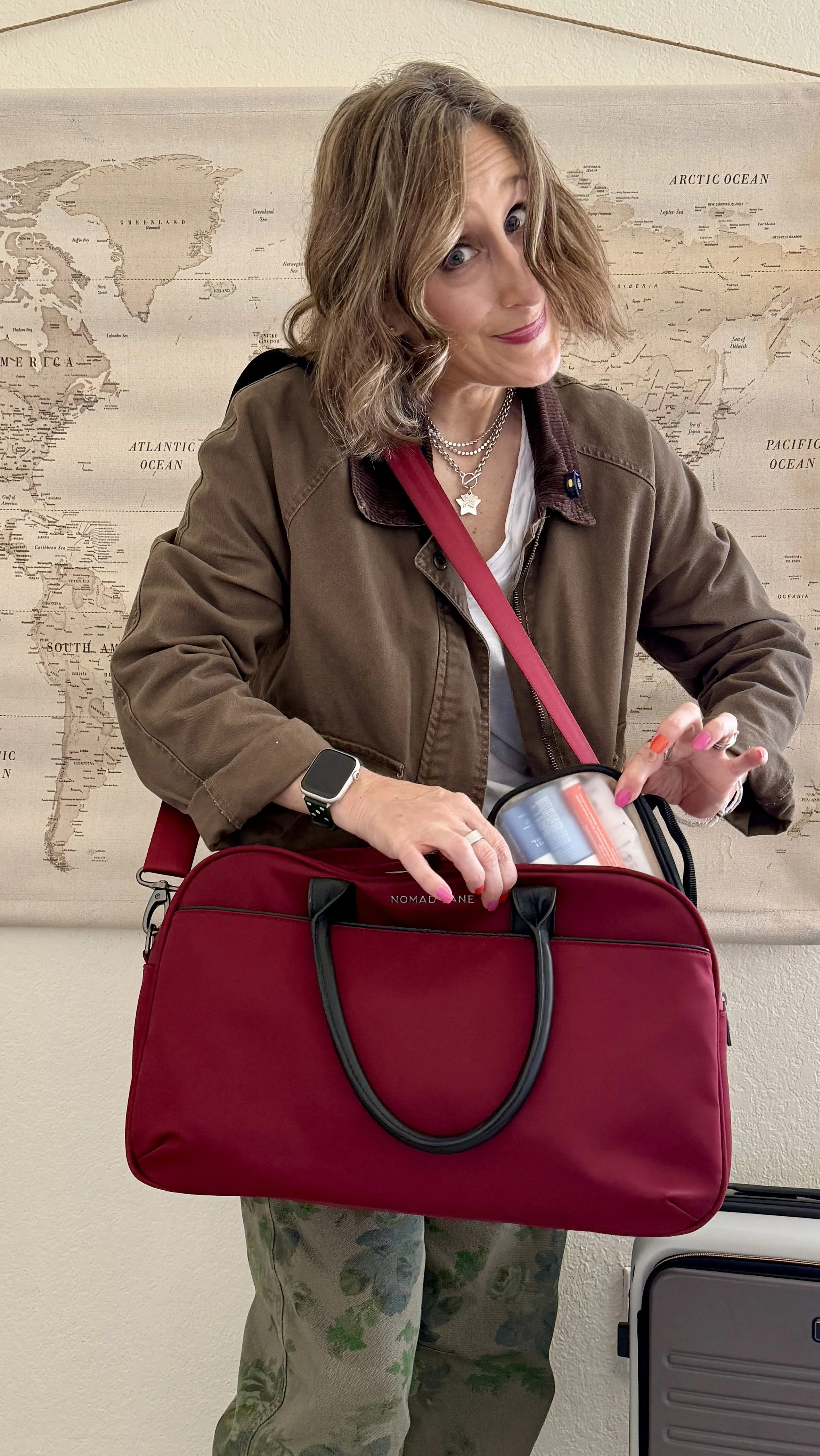 That Pilot Wife Lady, Bento bag, Nomad Lane