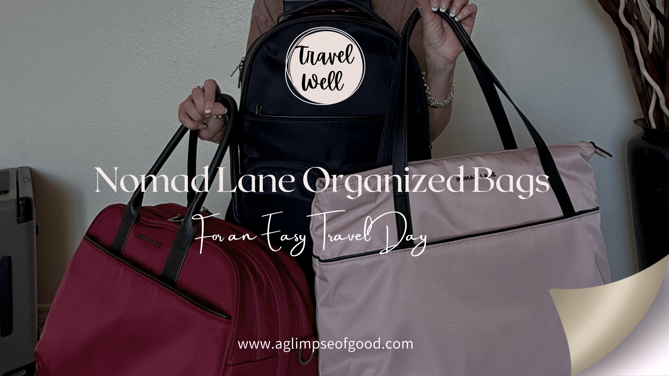 That Pilot Wife Lady, Nomad Lane, travel bags,