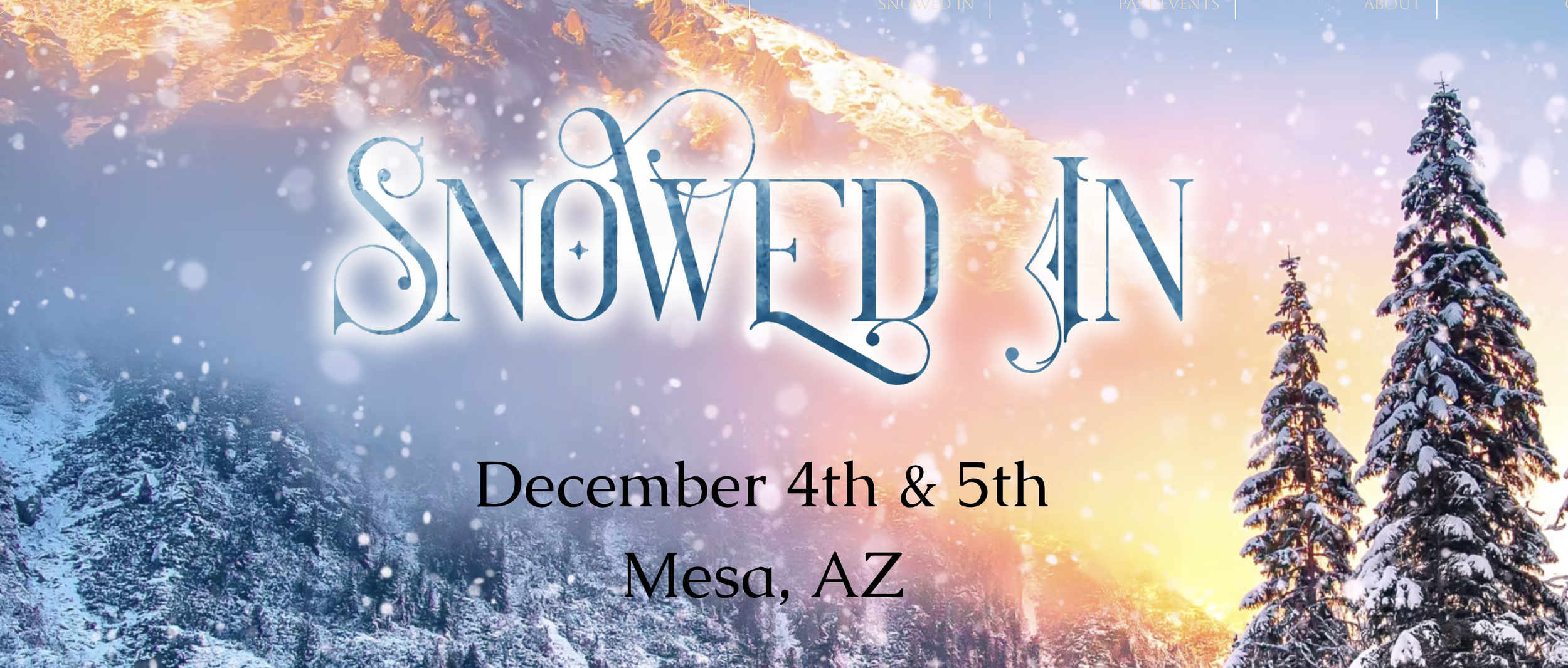Snowed In Fantasy Book Event