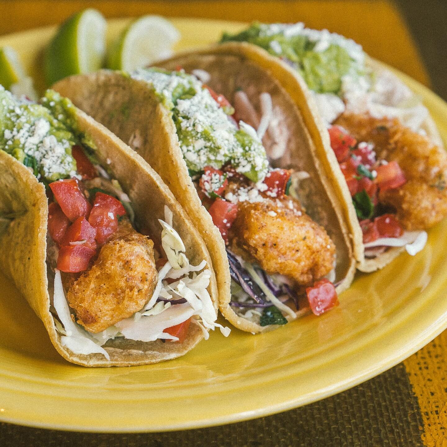 Tuesday = Happy Hour fish tacos, margaritas &amp; cold beer all night long starting at 4pm