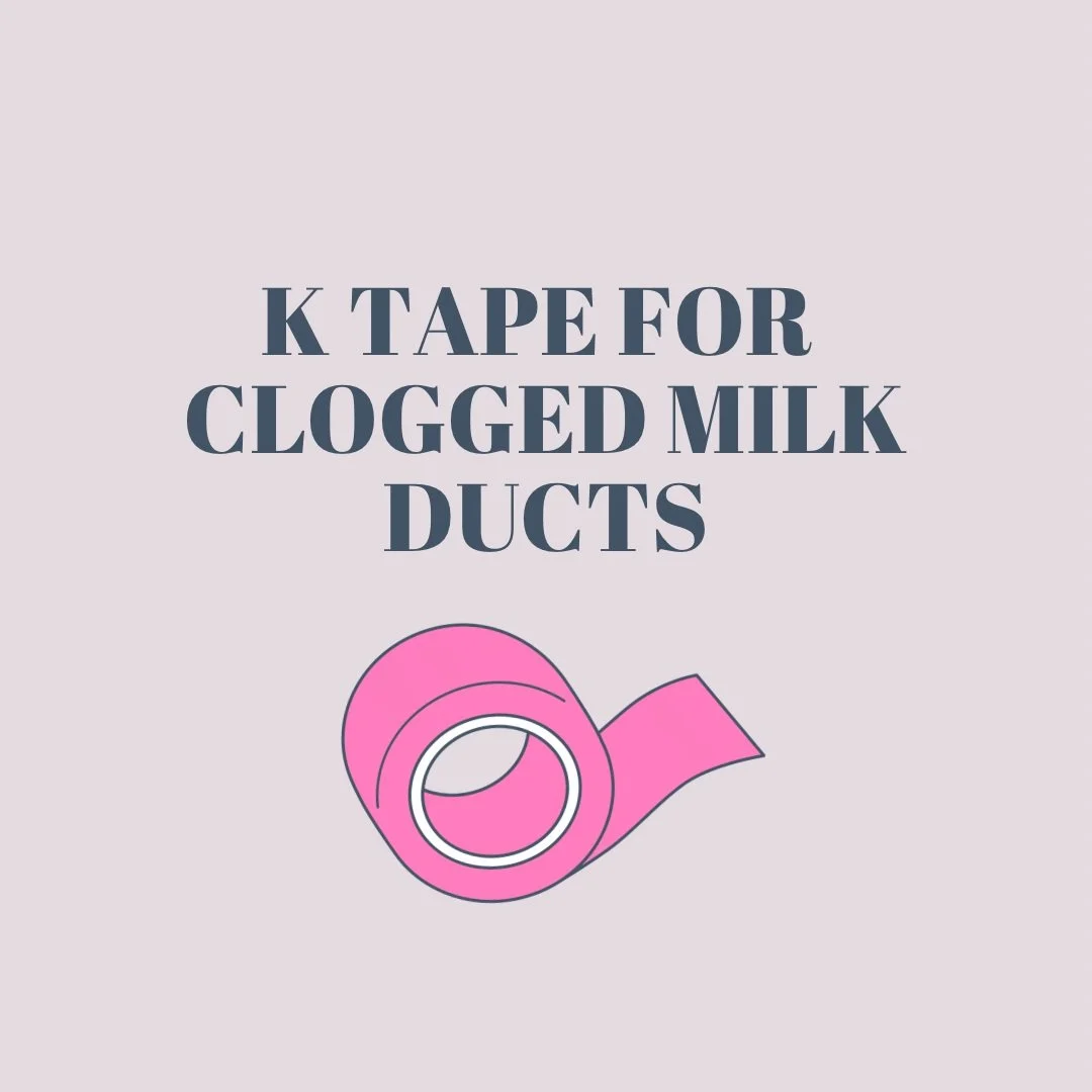 Kinesio Taping for Clogged Milk Ducts — Women In Motion Physical