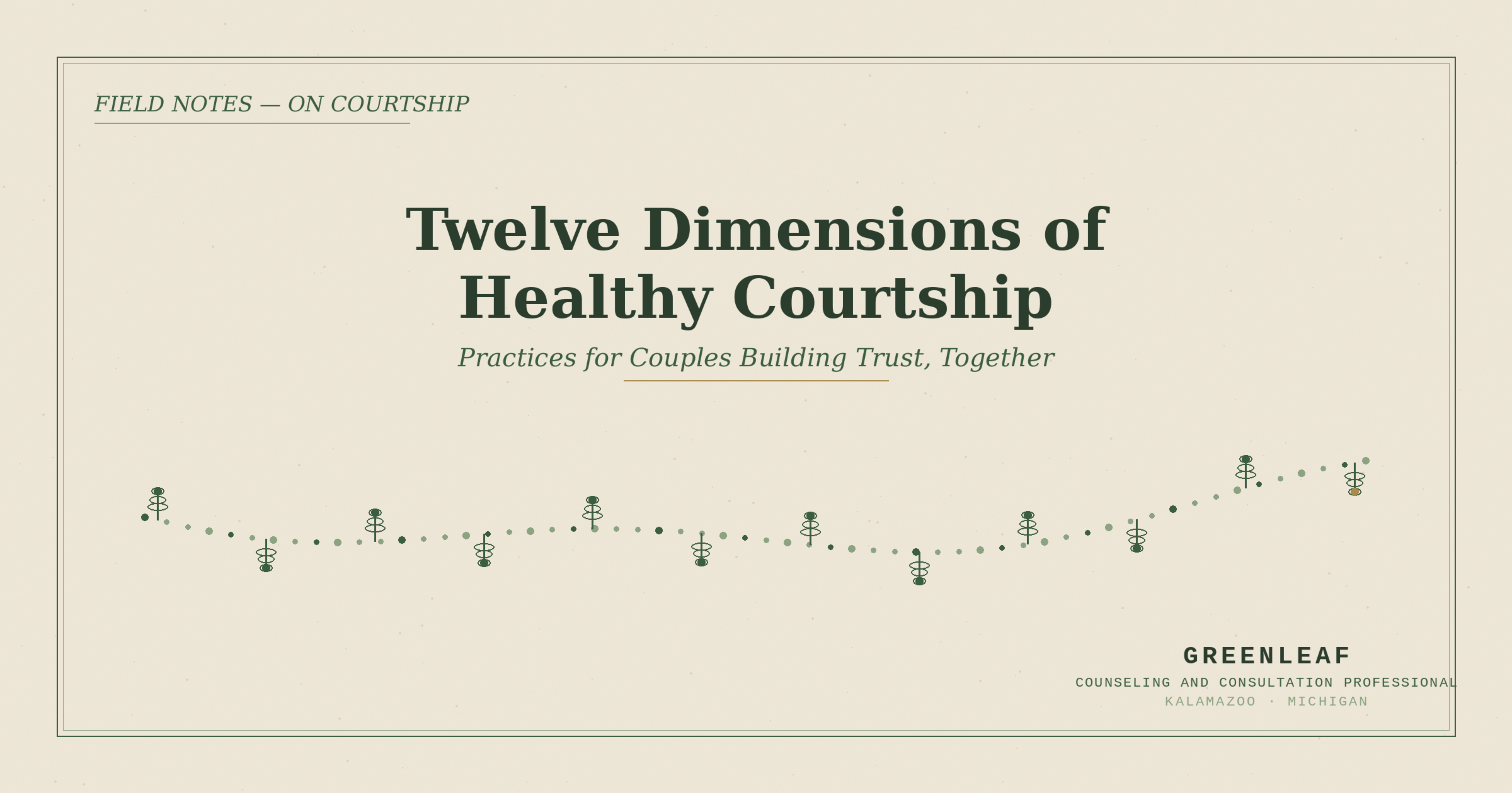 Twelve Ways to Grow Closer: The Dimensions of Healthy Courtship