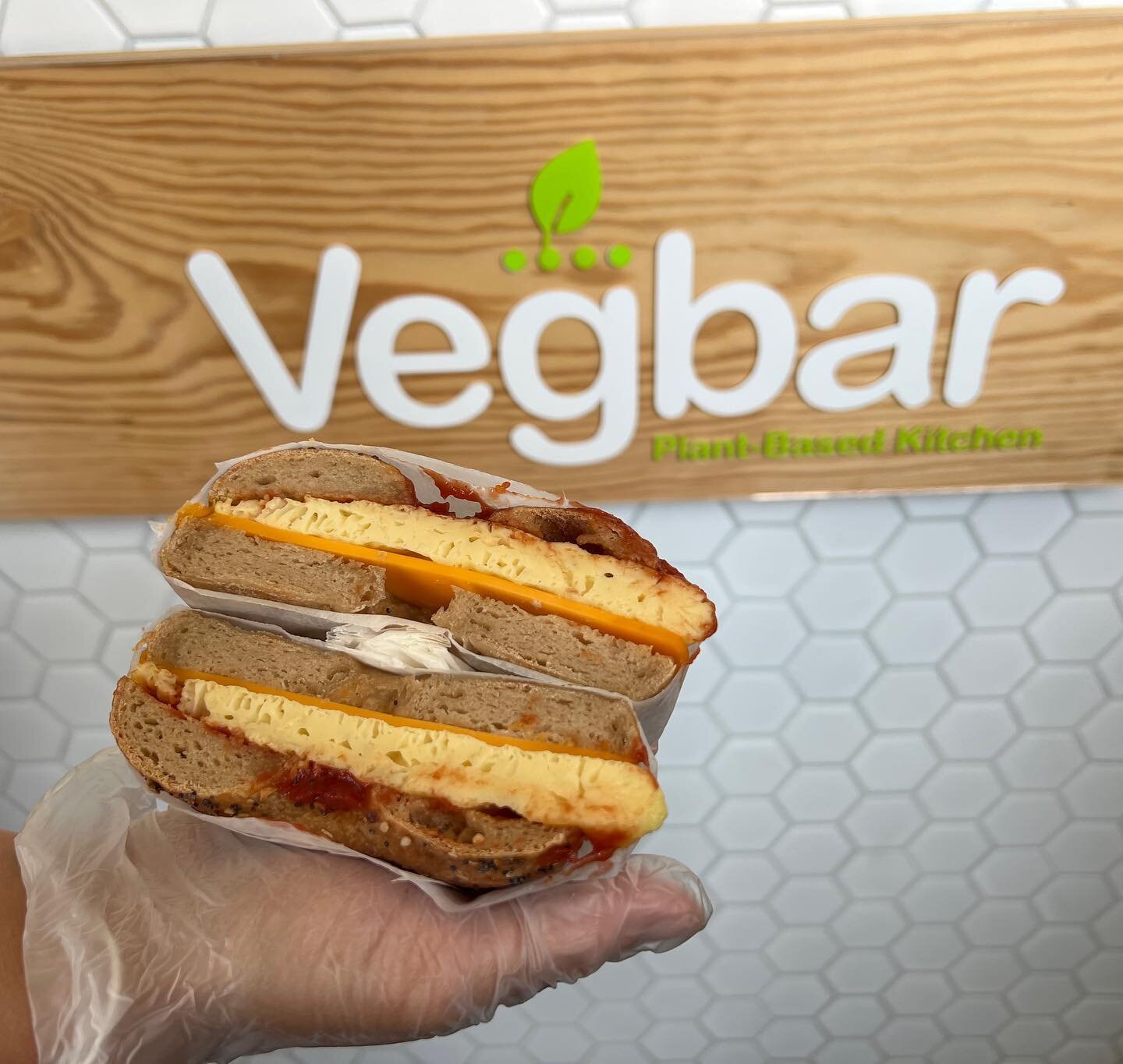 Vegan gluten free Egg and Cheese sammies on a delicious gluten free everything bagel. 

We are collaborating with VegBar and sharing the space! Come join us a for our soft opening this week at 464 Newark street in Hoboken. 

#glutenfree #veganglutenf