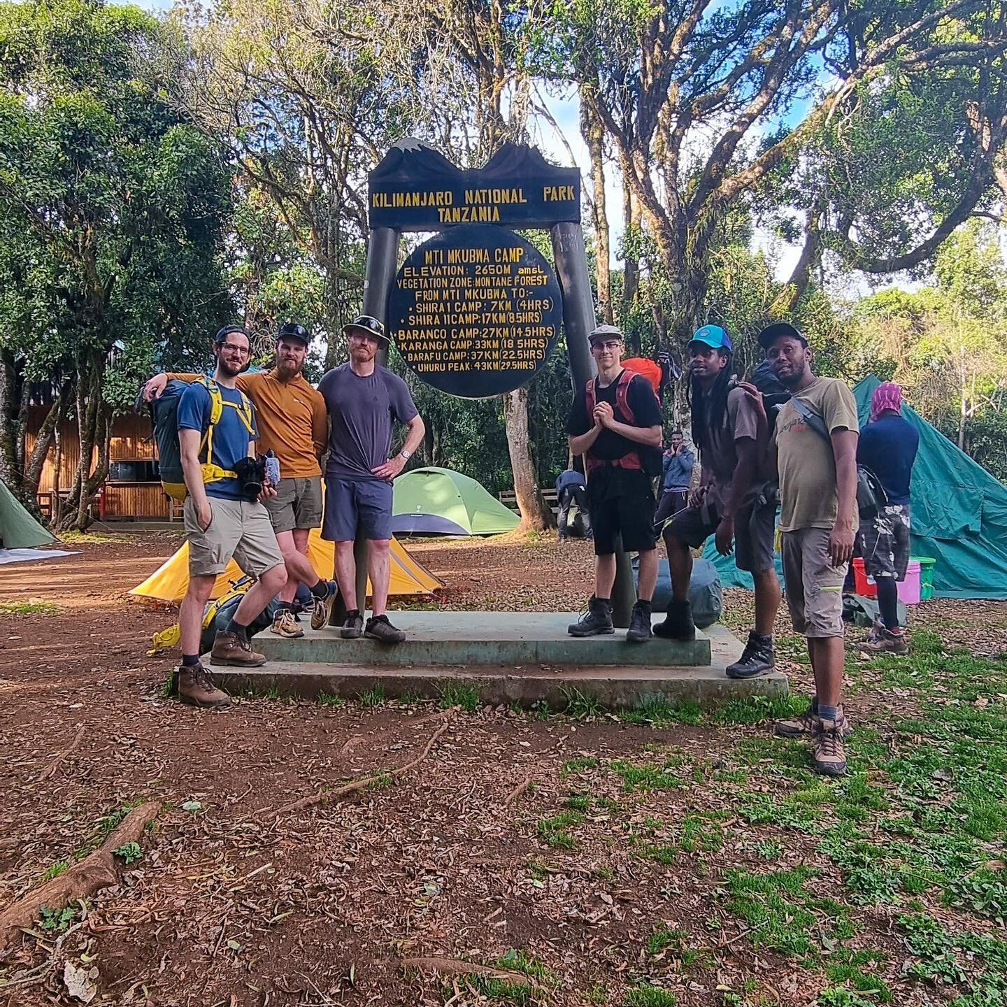 Reached Mti Mkubwa camp (2650m), which is right in the heart of Mount Kilimanjaro's rainforest zone.

We had a great evening eating popcorn and playing Uno, surrounded by the busy, never-sleeping life of the rainforest. #TheLastRideProject

@zorali @