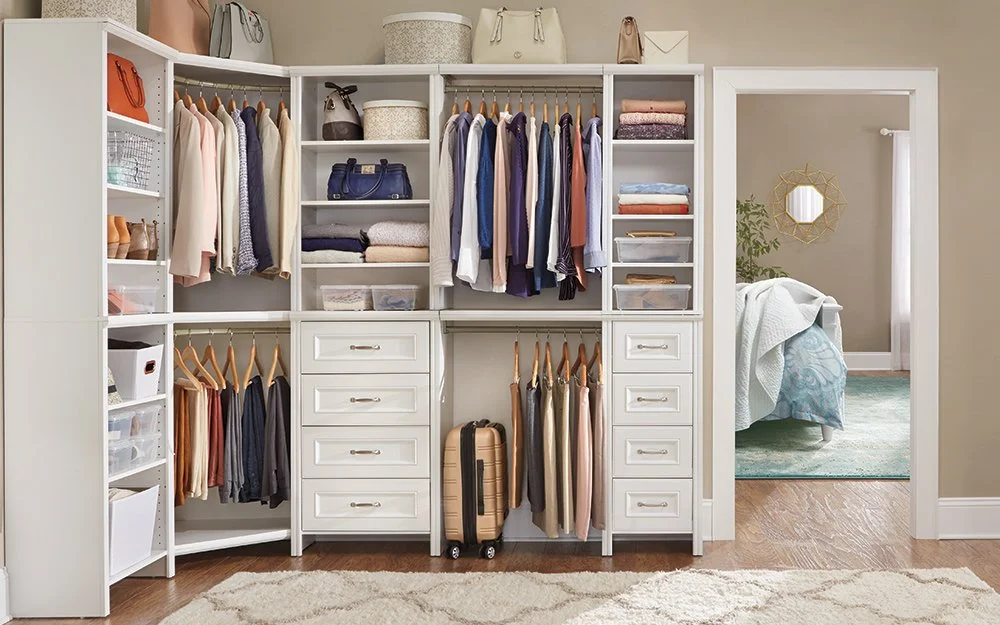 Walk-In Closet Makeover Ideas Using Affordable Closet Systems