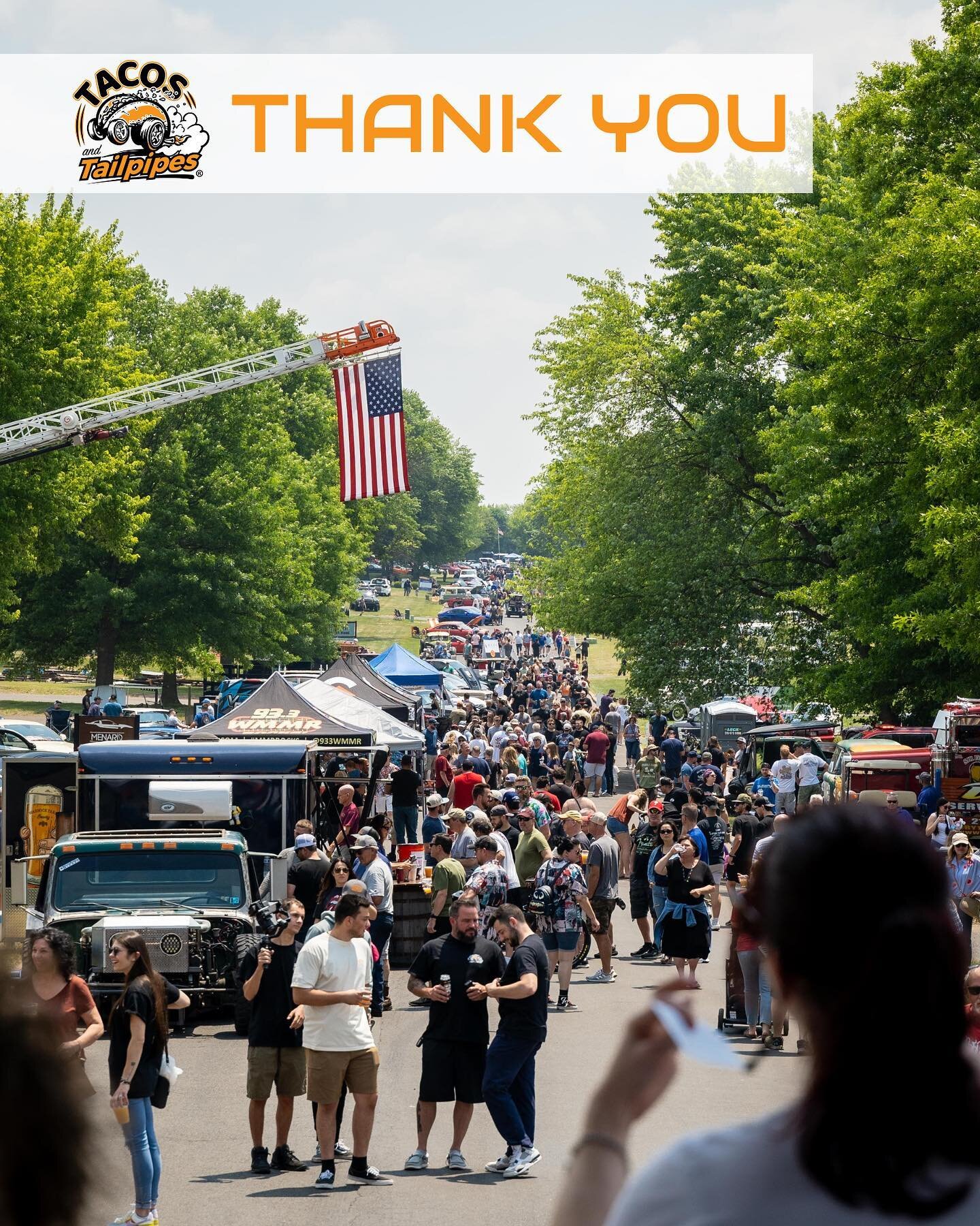THANK YOU 🧡🌮💨to everyone for the most epic Tacos and Tailpipes to date. The outcome blew our expectations out of the water. Allegedly we had somewhere between 8-10k people come out🤯 
.
We just passed $40k in donations and counting for Michael Abb