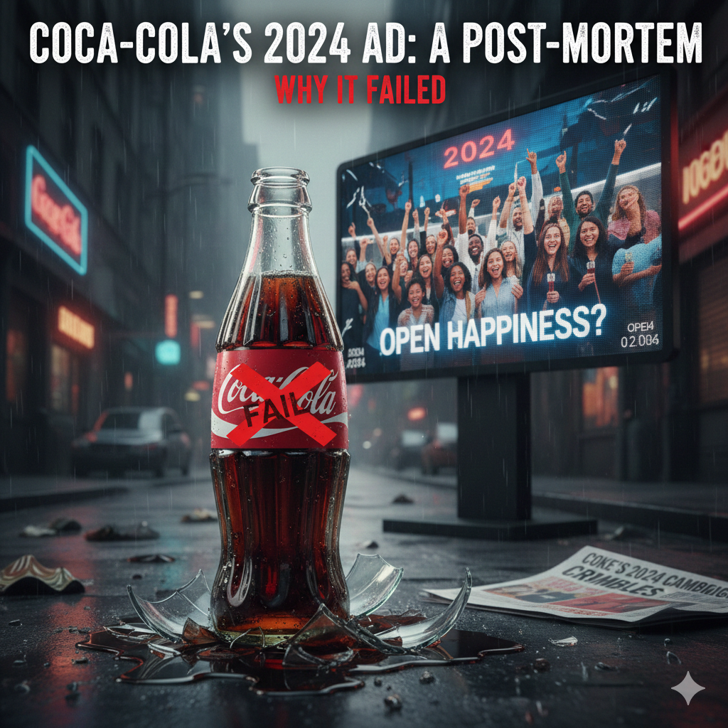 Why Coca Cola's AI-Generated Christmas Ad Failed: A Marketing Case Study