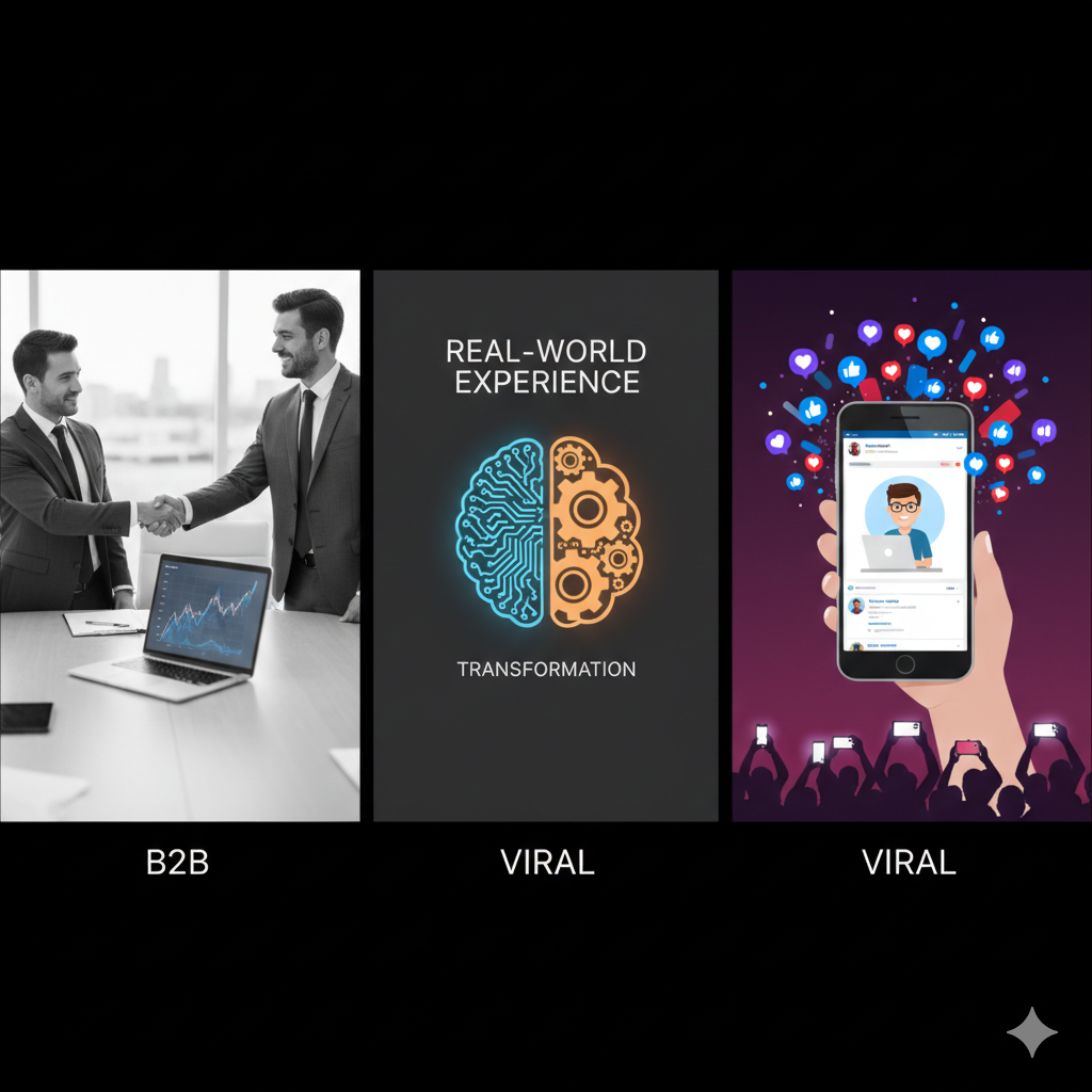 From B2B to Viral: How Real-World Experience Shapes wevisualise's Social Strategy