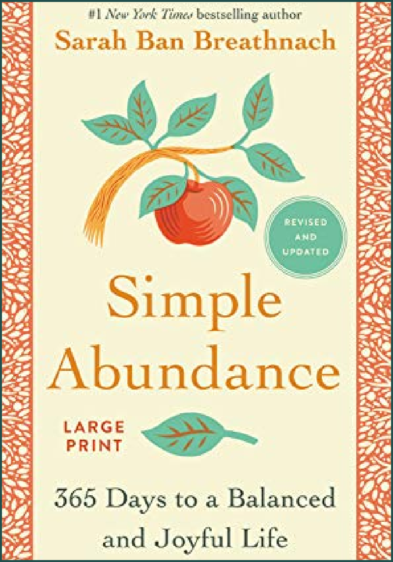 cover of simple abundance book