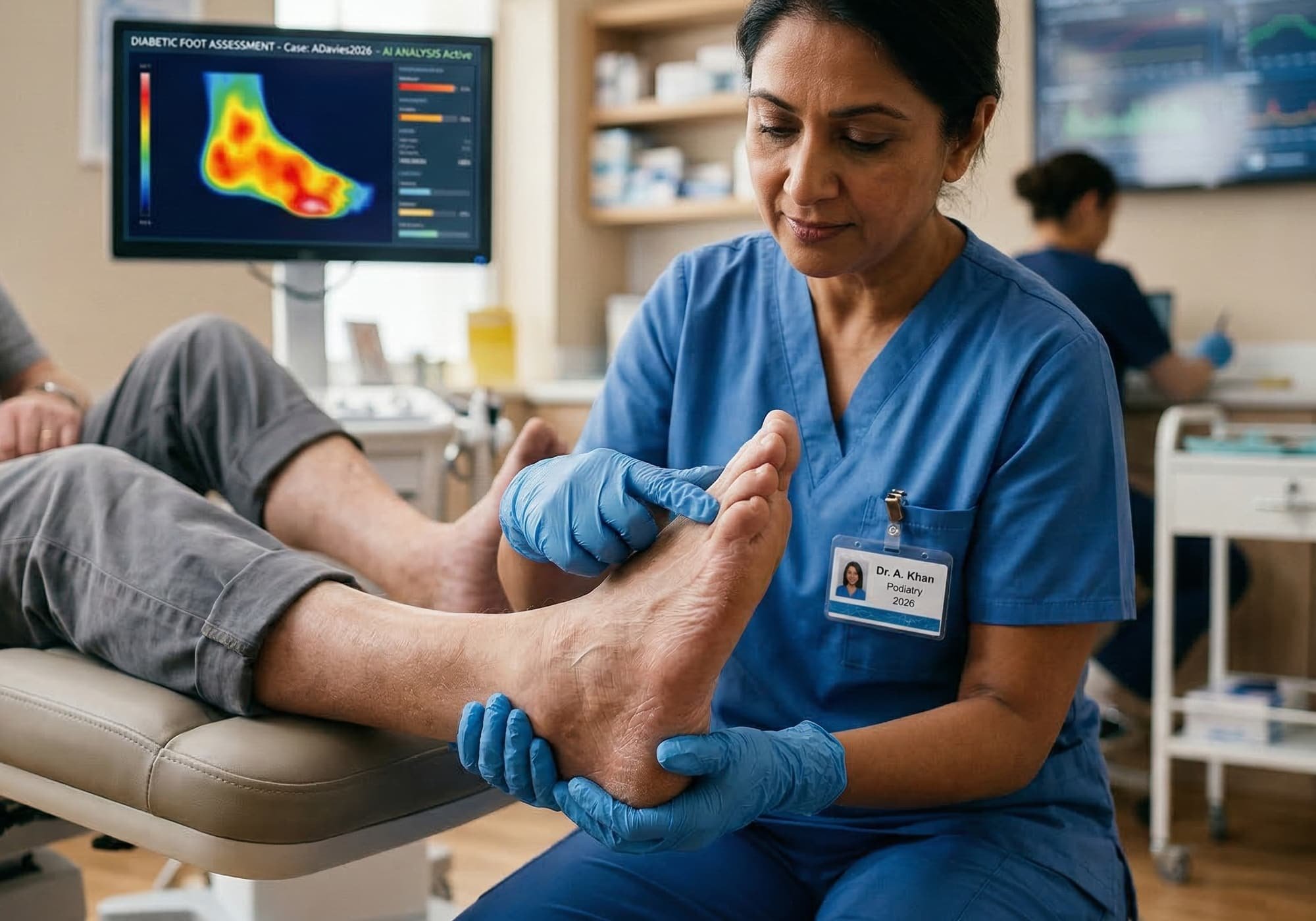 Synergy Between Podiatry and Specialized Wound Care in Diabetic Foot Management