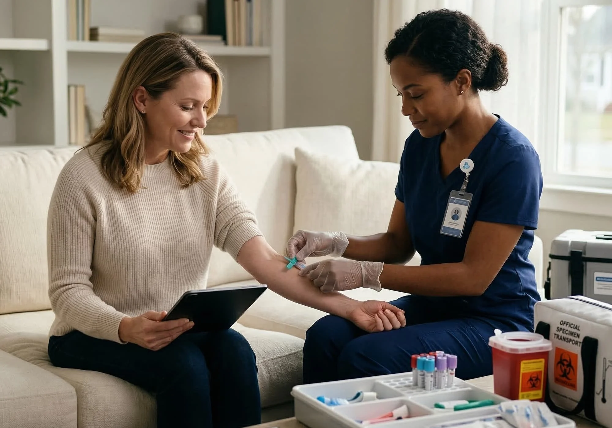 Professional Lab Testing at Your Doorstep