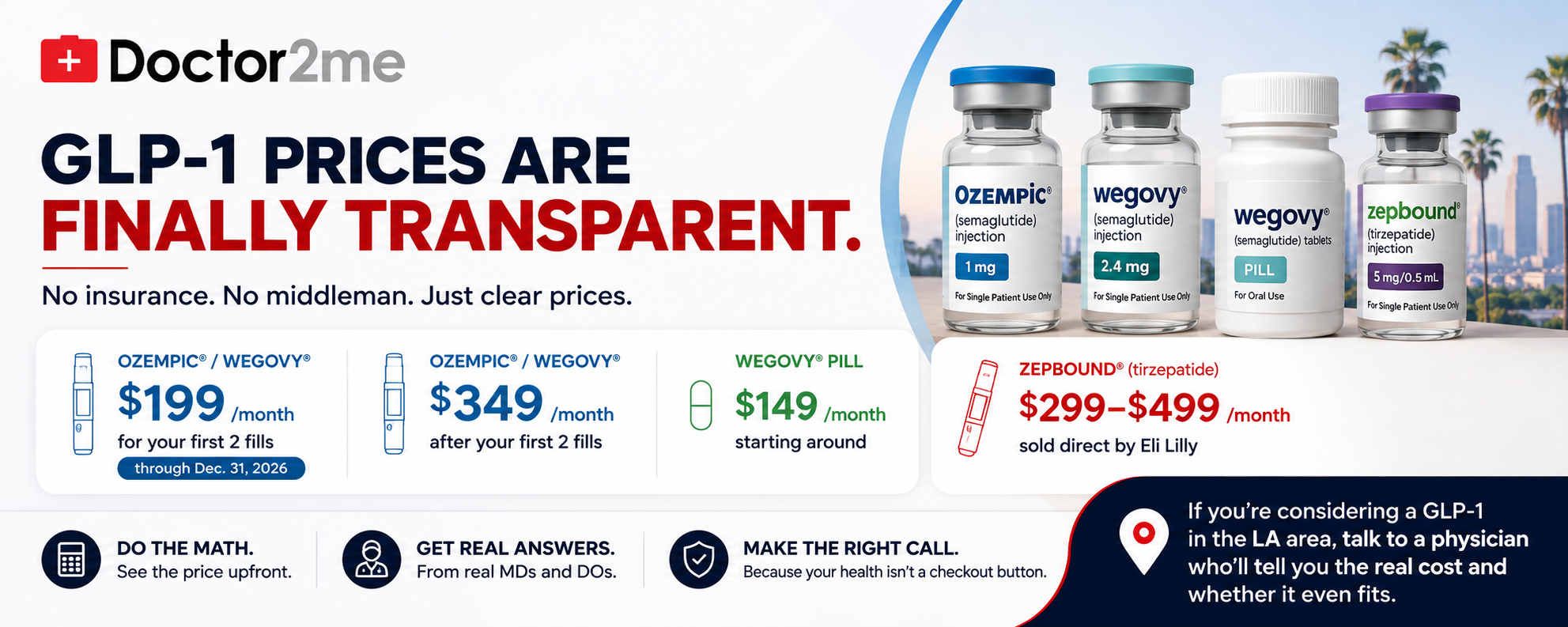 Ozempic, Wegovy, and Zepbound: What Cash-Pay Really Costs in 2026