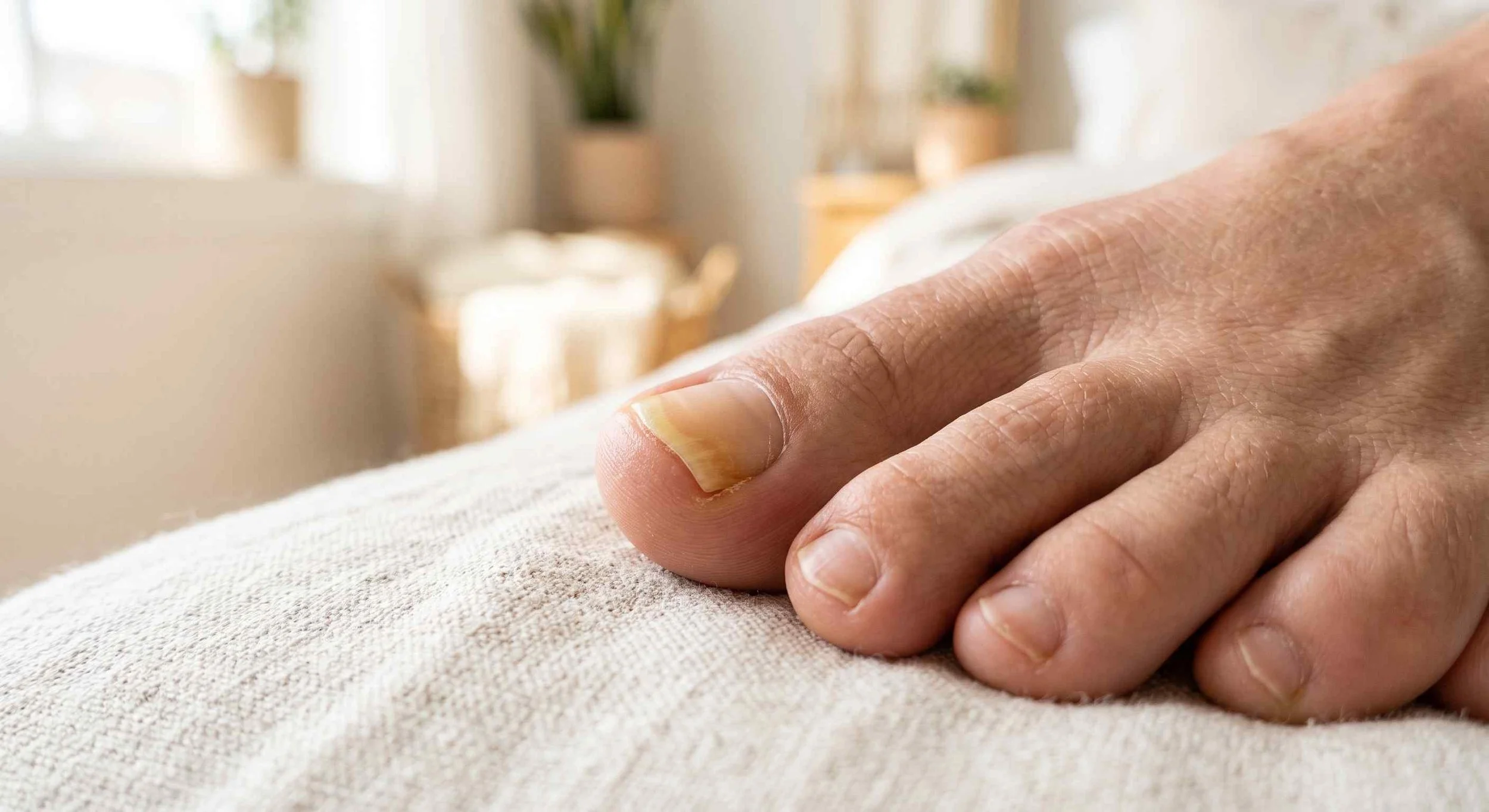 What Thick, Yellow Toenails Say About Your Circulation