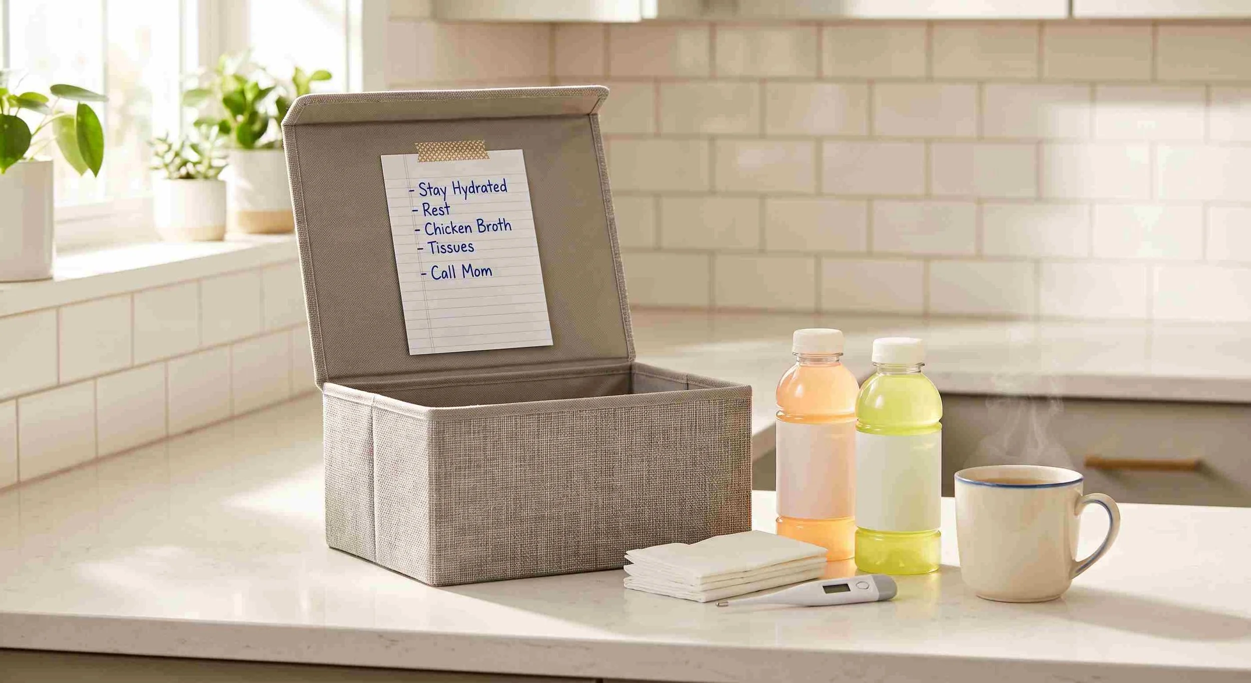 OTC Cold Medicine and the Sick-Day Kit: What to Keep at Home