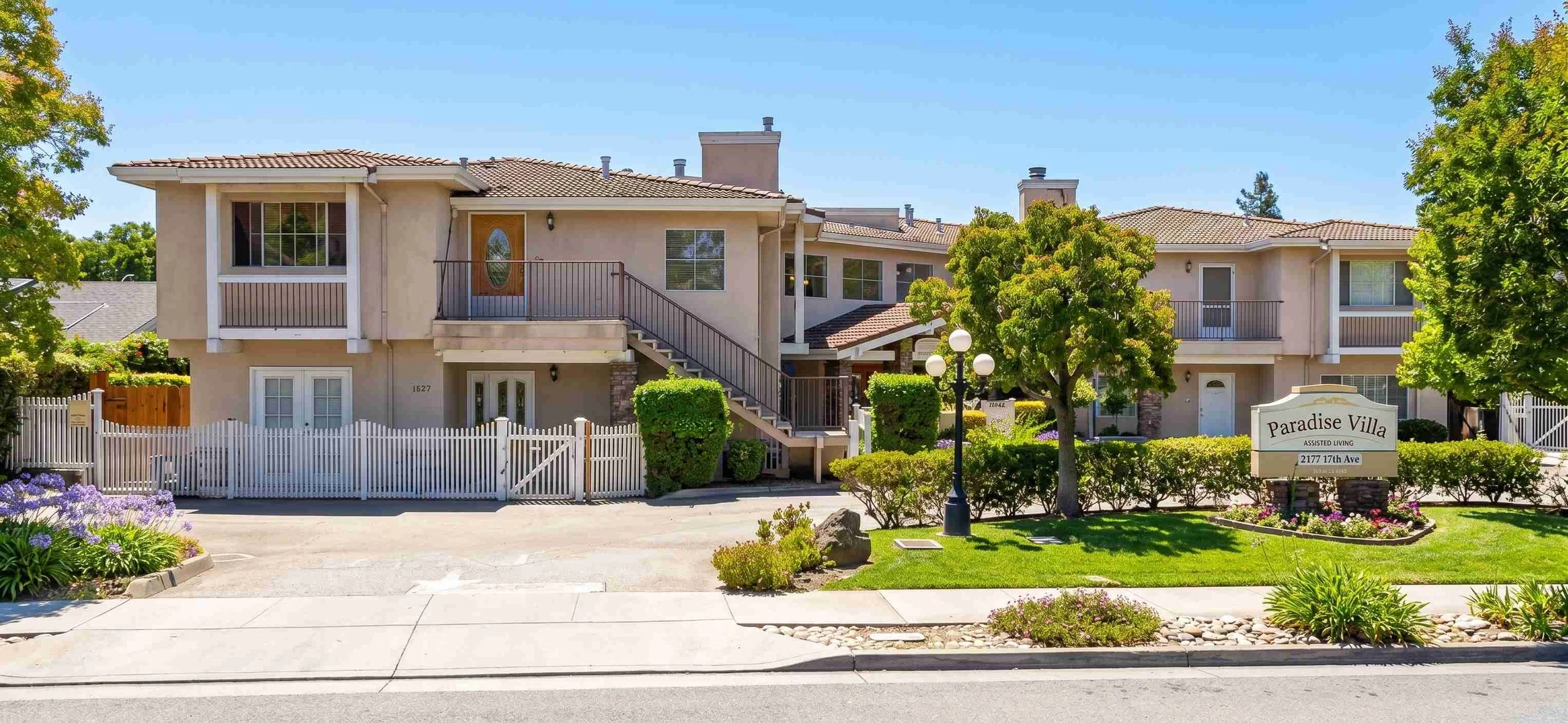 Paradise Villa Assisted Living and Memory Care community on 17th Avenue in Santa Cruz, Santa Cruz County, California