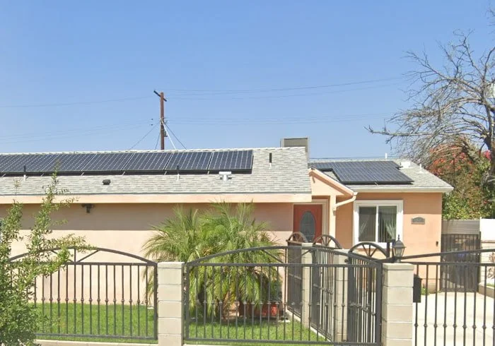 Exterior view of Anthem Senior Care residential home in North Hollywood, a licensed six-bed assisted living facility for older adults