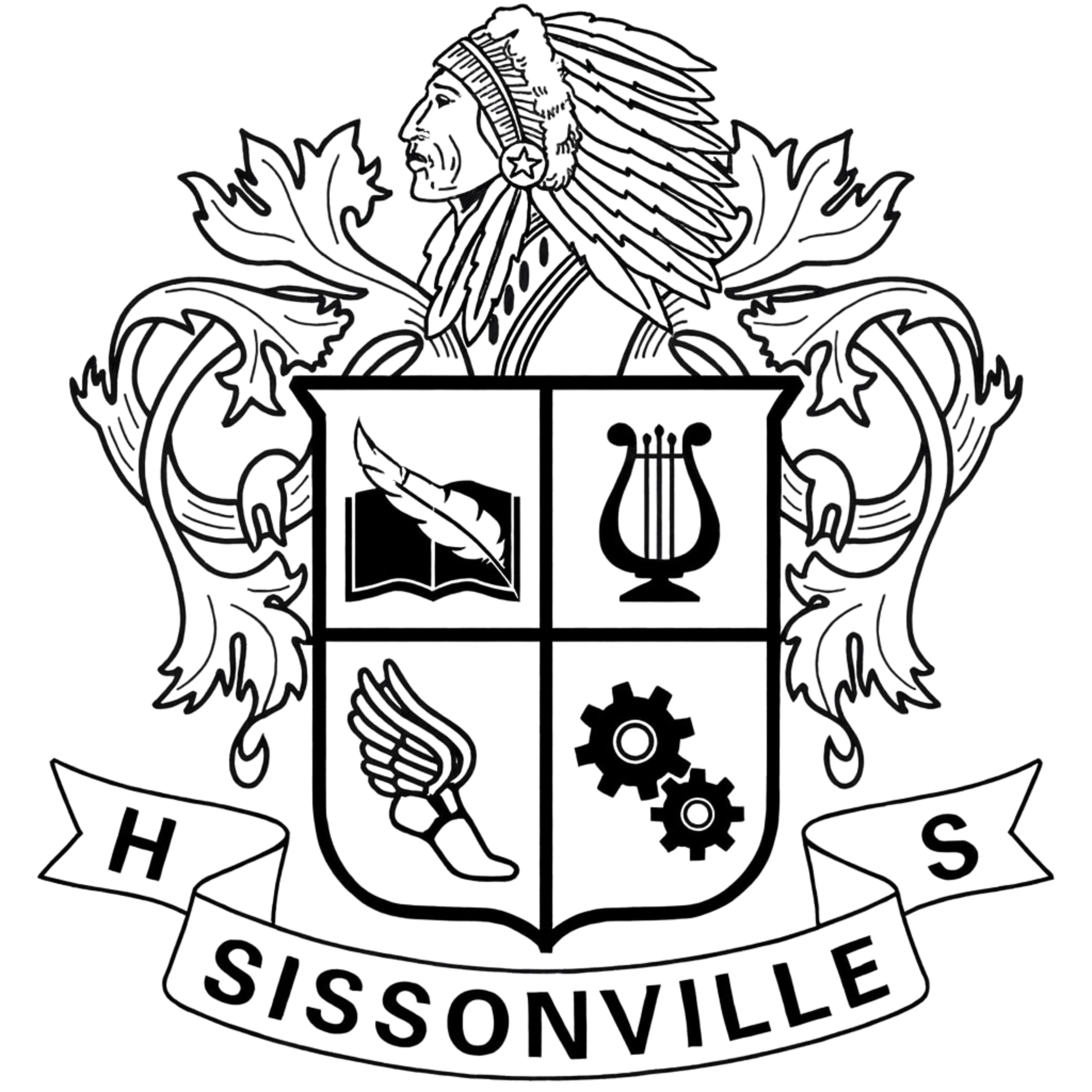 School Seal (Black)