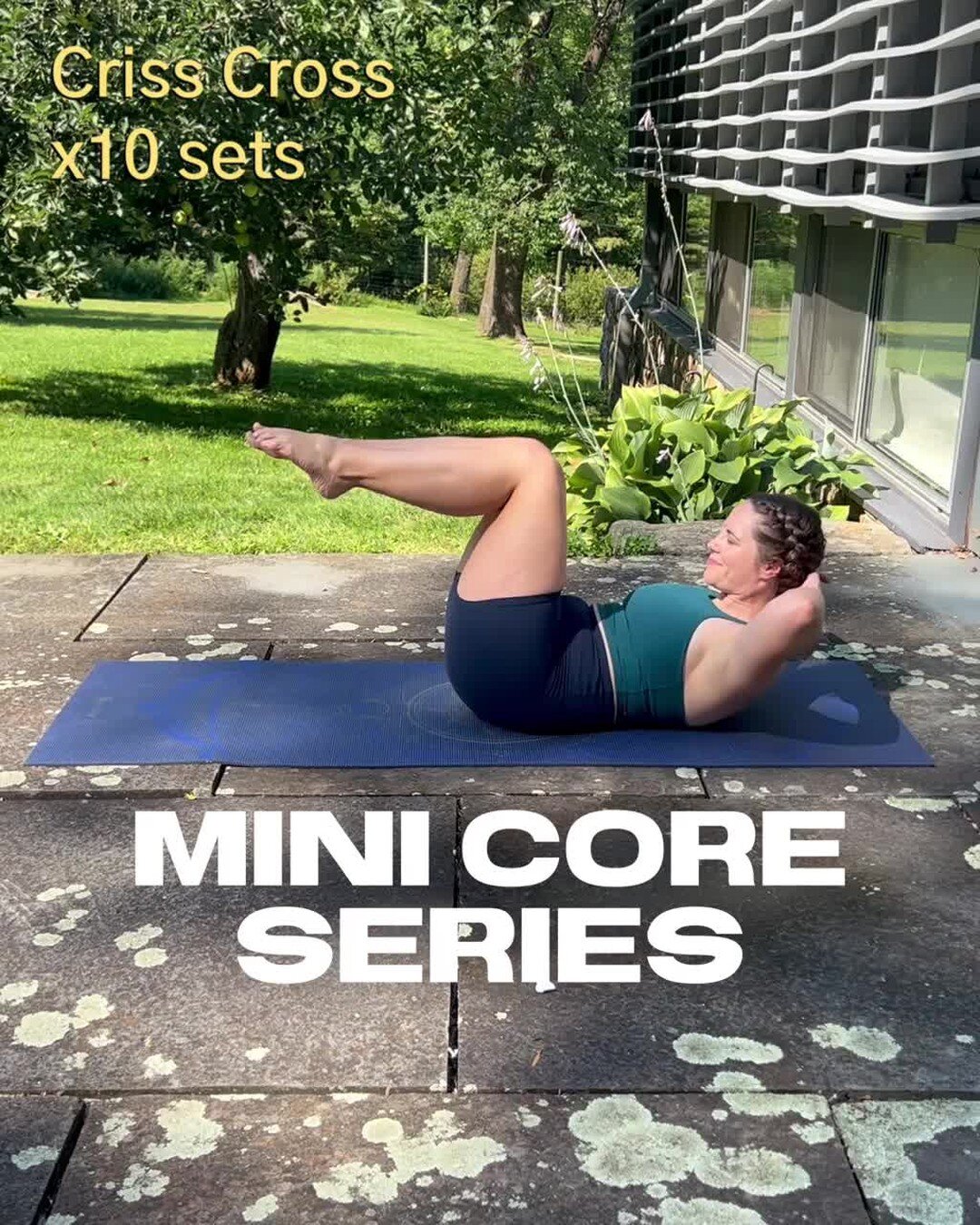 Dropping some 🌶️ core energy for anyone who wants to add a little extra spice into their weekend! ⁠
⁠
➡️ or SAVE this mini series and try them later! Each exercise is inspired by my Target In 10: Core class, which offers 10 mintues of core-focused m