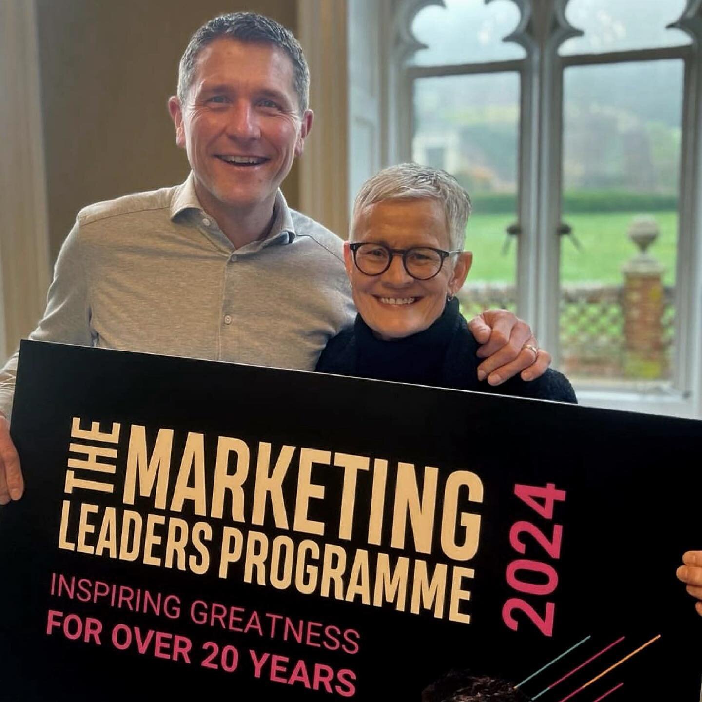 Thank you to you all.

What a truly wonderful experience co-leading, with Russ Pocock, Module One of the Marketing Leaders Programme was last week - meeting and working with a group of twenty brilliant people, all of whom are committed to &lsquo;bein