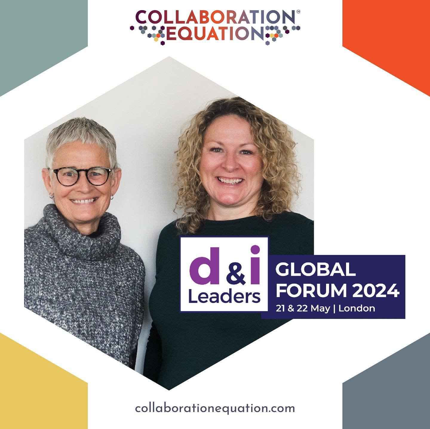 Preparation is going well and the time is drawing nearer!

On May 21st and 22nd, my dear friend Lucy Kidd and I will be exhibiting our Collaboration EquationTM at the @di_leaders (Diversity and Inclusion Leaders) Global Forum 2024 in London.

We will