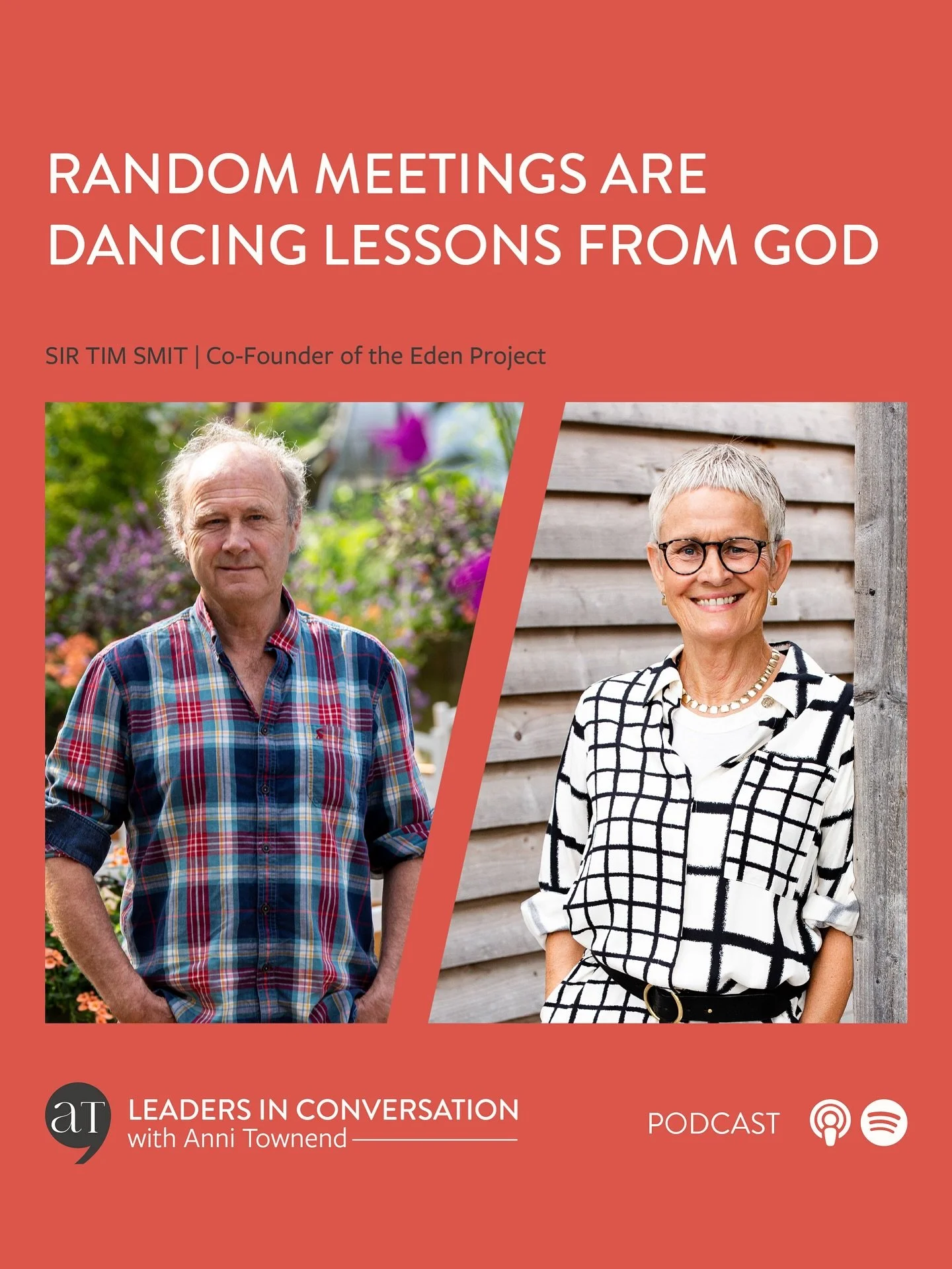 Introducing the first episode of this new Autumn series of Leaders in Conversation with Sir Tim Smit, Co‑Founder of the Eden Project. 

I had the joy of meeting Tim when he came to speak on the Marketing Leaders Programme some years ago. I had previo