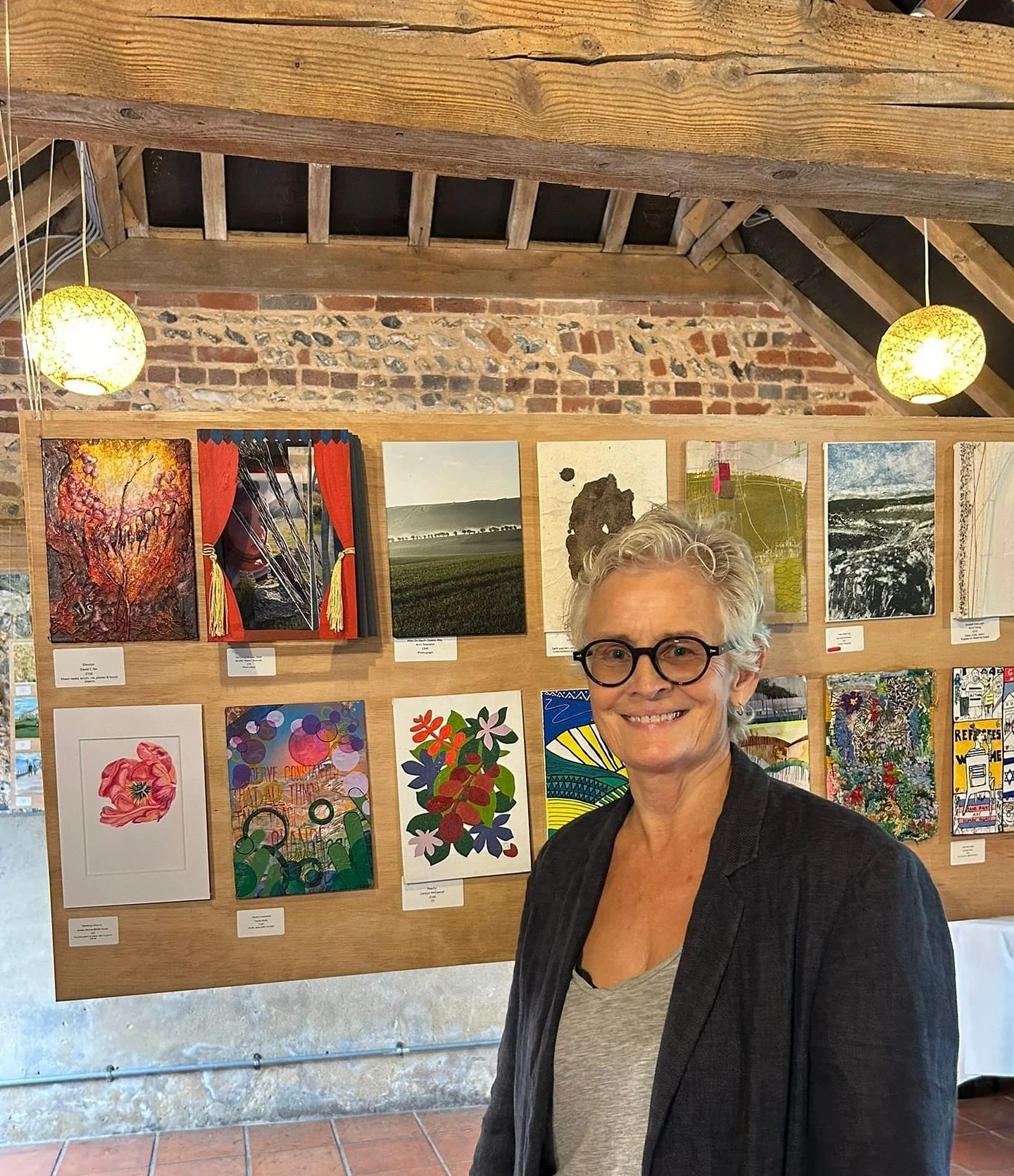 Holding a memory of being part of The Land We Live Within, an exhibition that continues to ripple gently.

This is not about the photo of me, but what it represents: a moment of stillness, of being with the land and sharing with others their experien