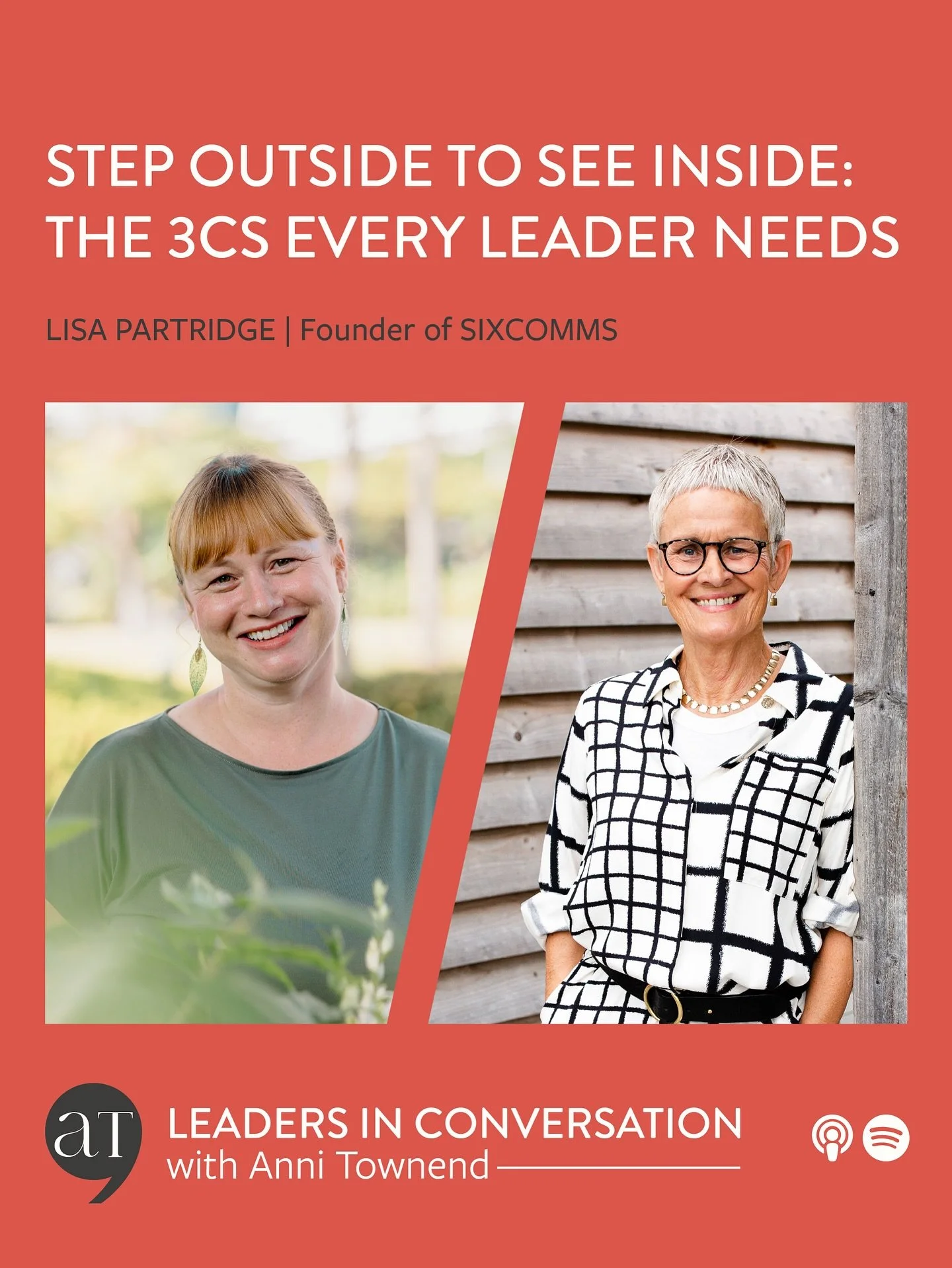 In this episode of Leaders in Conversation with Anni Townend, I speak with Lisa Partridge - communication skills specialist, facilitator, founder of SIXCOMMS and host of the @sixcomms_podcast.

I had the joy of getting to know @sixcommslisa through f