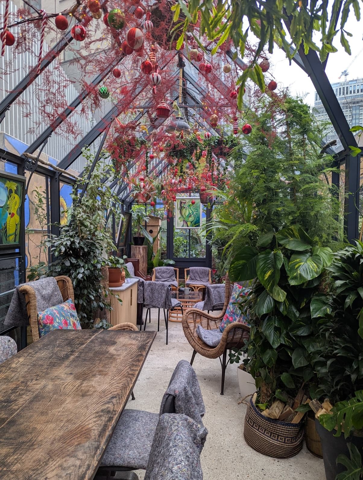 Recently, I had the privilege of working with a leadership team at The Onion Garden in London - a true hidden green haven nestled in the heart of the city. 

We gathered in the greenhouse beneath the open sky. I was reminded how deeply environment in