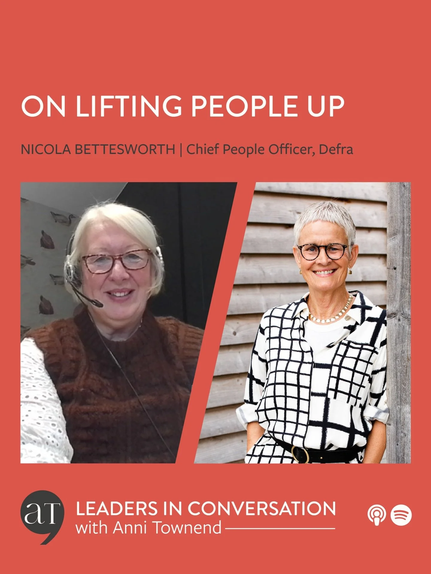 New Episode Alert!

This week on Leaders in Conversation, I sit down with Nicola Bettesworth from @defrauk. We explore what it means to lift people up - to lead in a way where every voice matters, every life counts, and community isn&rsquo;t an add‑o