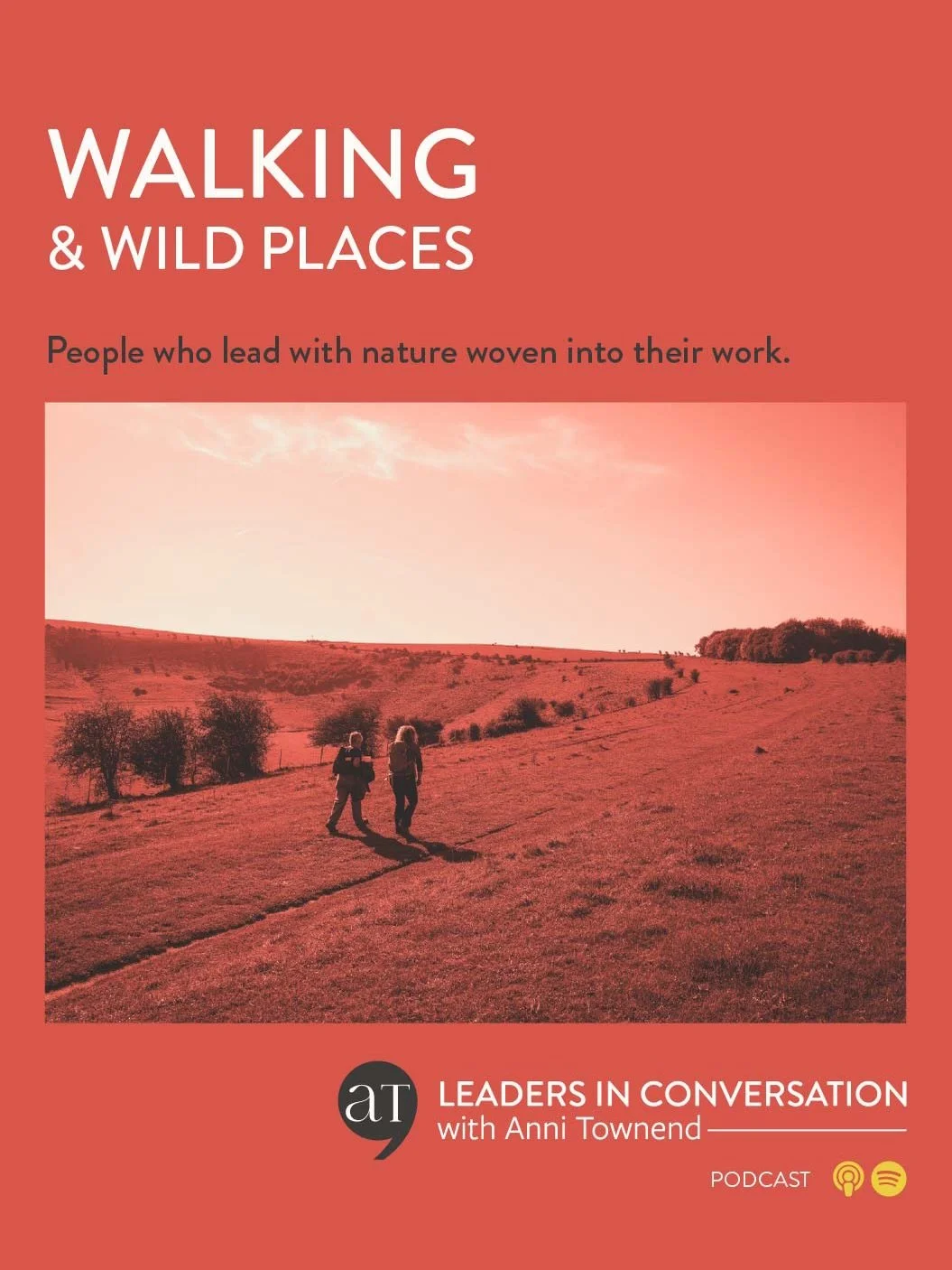 What if the most important leadership conversations happened outside?

I&rsquo;ve been gathering voices. People who lead, create, and live with nature woven into their work &mdash; who walk, swim, wander, and listen to what the land has to say.

This