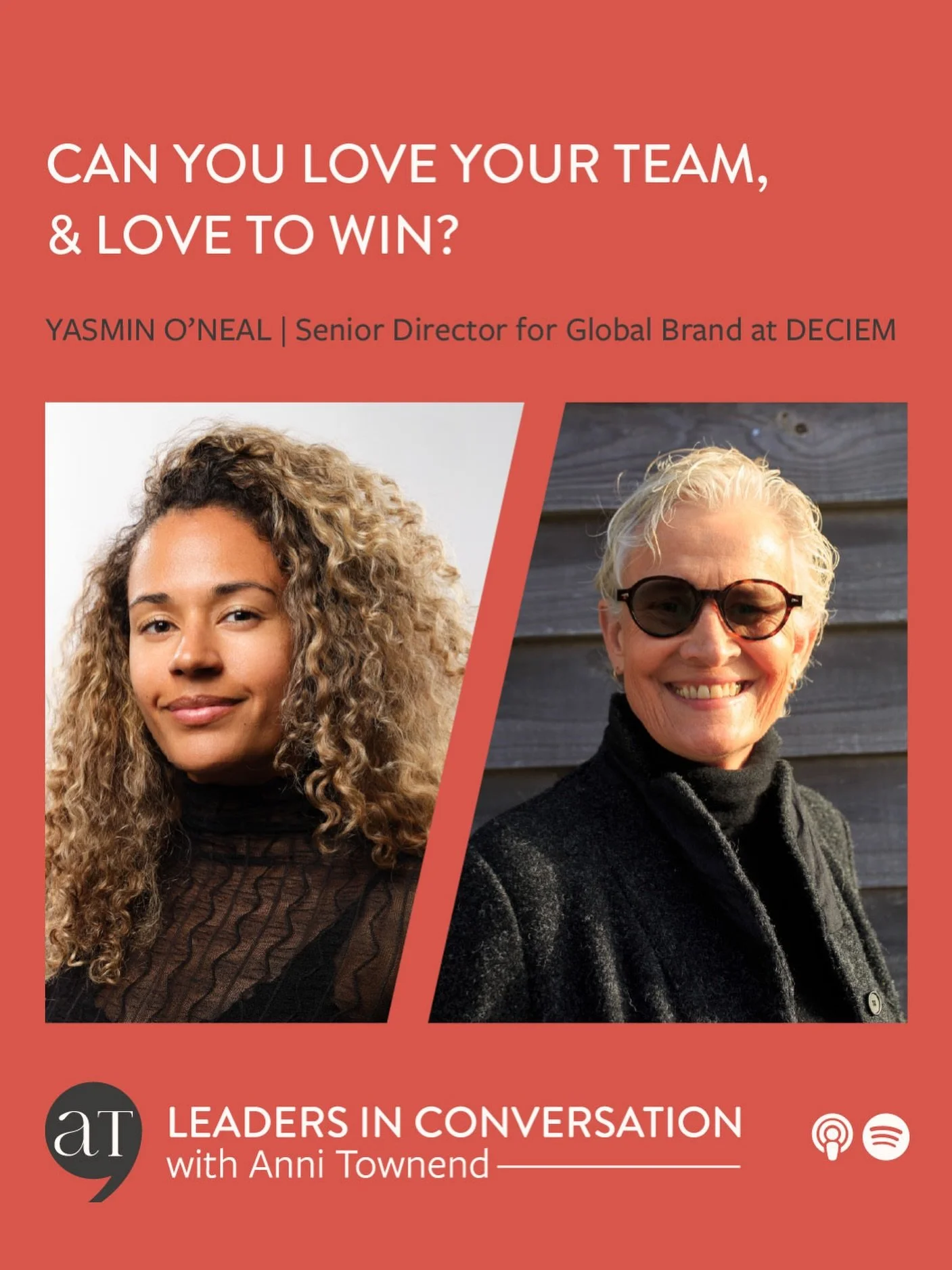 New episode of Leaders in Conversation is out now.
Yasmin O&rsquo;Neal (@yasminoneal), Senior Director for Global Brand at  @deciem, joins me to explore whether you can lead with love and still expect the best from your team. (Her answer: yes, and th
