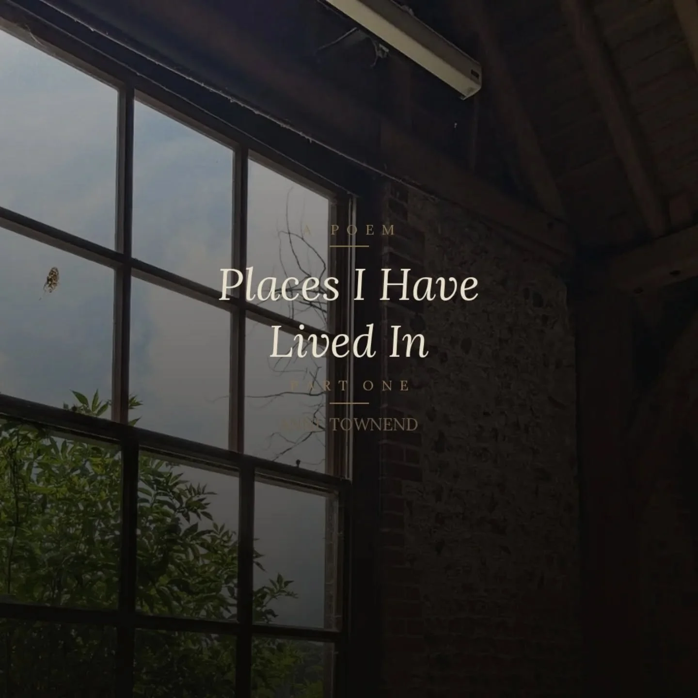 These lines came out of a writing session with Holly Dawson earlier this week.

Holly asked us to start with the words "I lived in" and something shifted. Places I had not thought about in years came back with a weight and a texture I had f