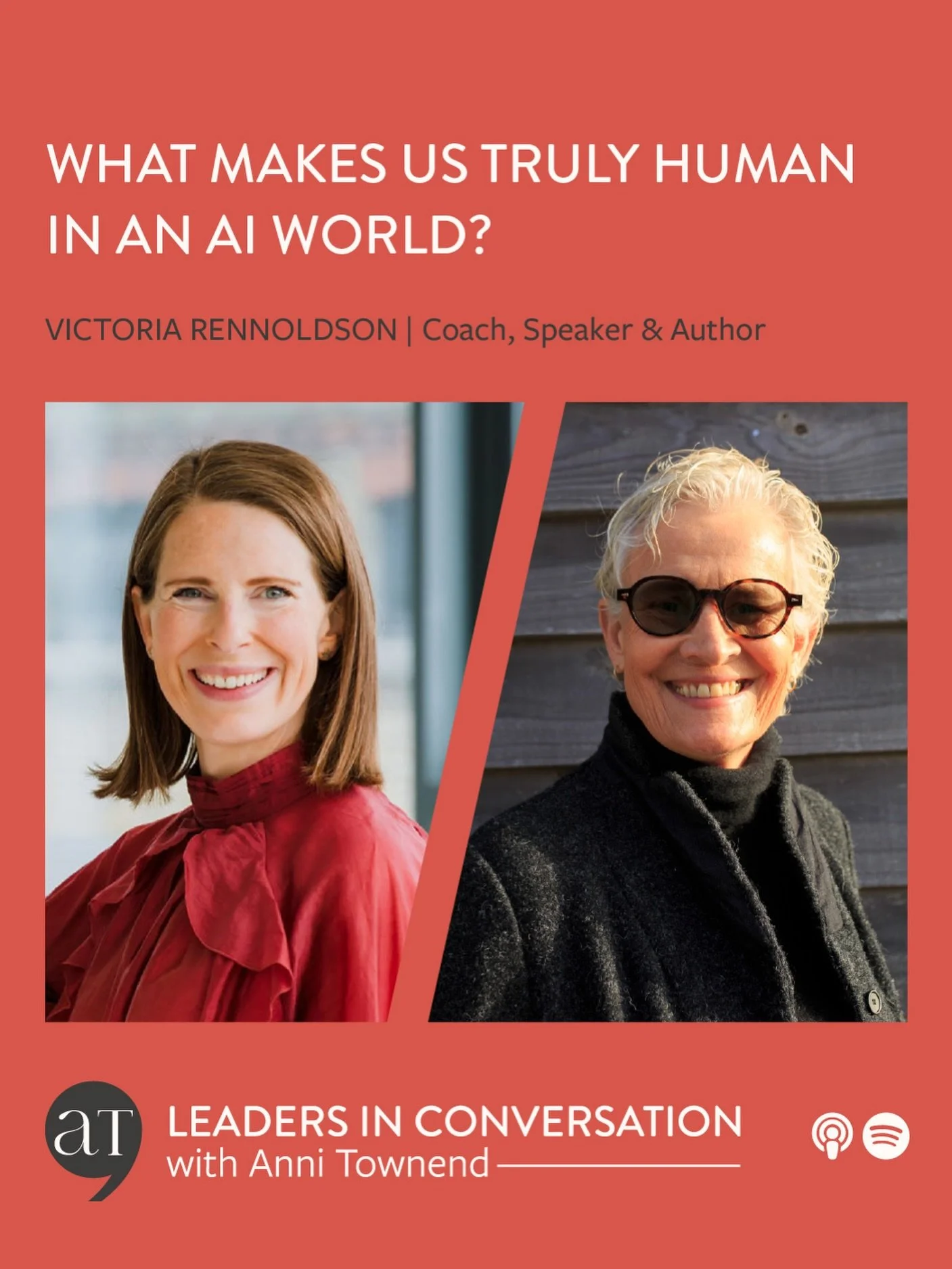 New episode of Leaders in Conversation.

Victoria Rennoldson (@culture_cuppa) came on to talk about what it means to lead well in a world shaped by AI. Not a conversation about the technology. A conversation about us.

About what it costs when teams 