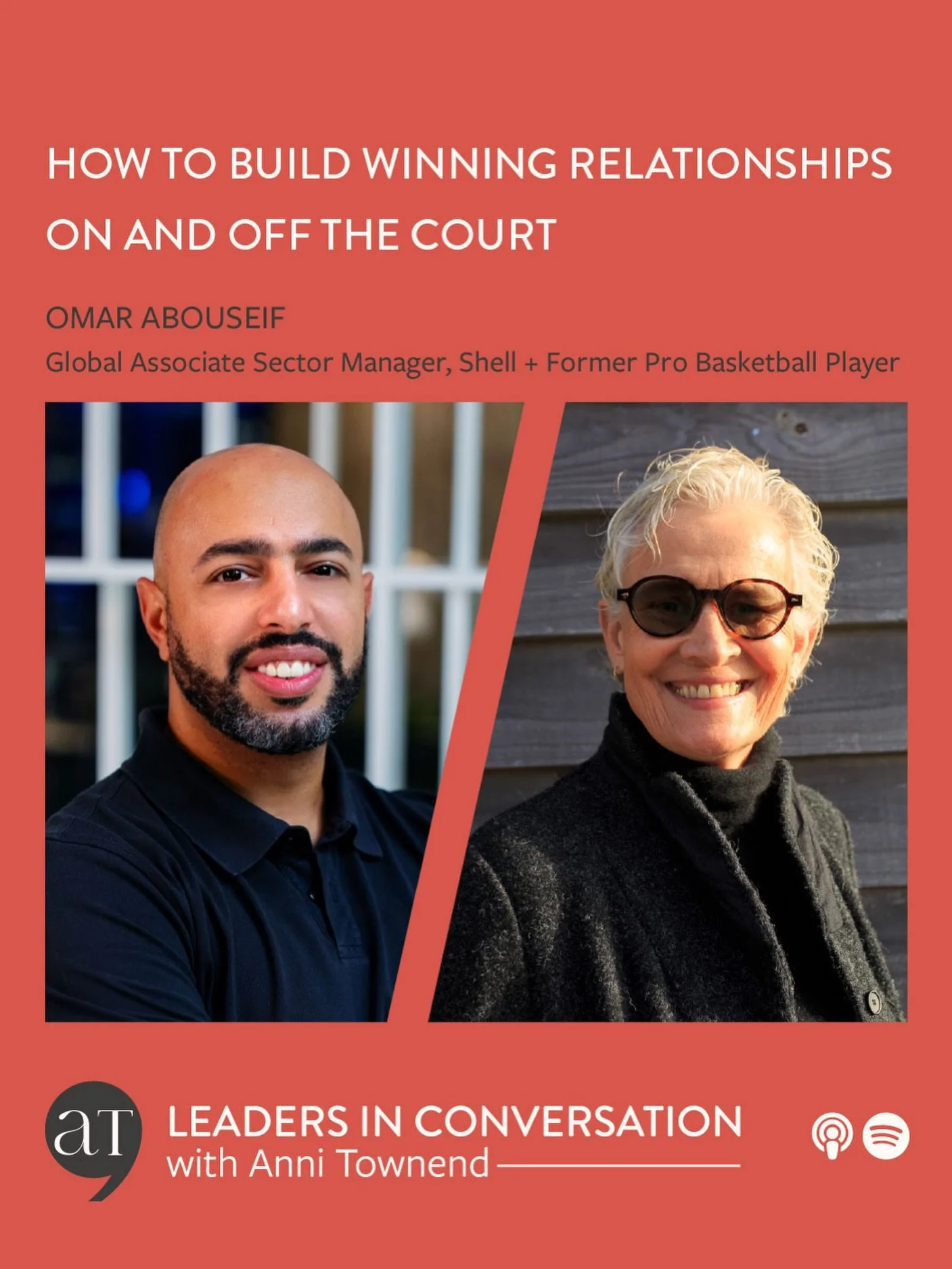 How do you build winning relationships, on and off the court? 🏀����

This week on Leaders in Conversation, I talk with Omar Abouseif (@abouseif9) a former professional basketball player now leading global teams at Shell.

Omar shares:
- Why he belie