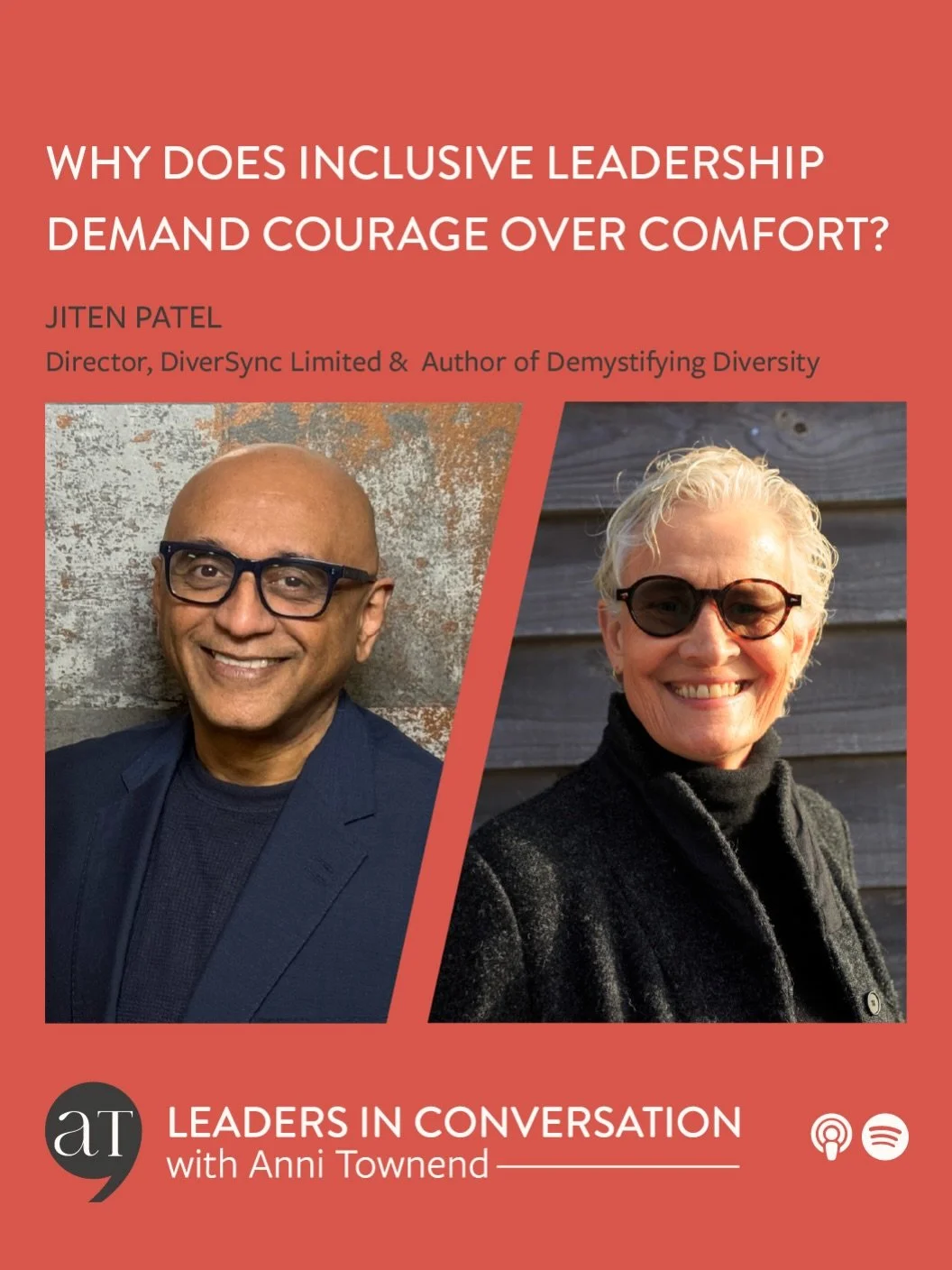 &ldquo;Where do you really come from?&rdquo; Jiten Patel @jiten49 still gets asked this question, and he has a lot to say about what it reveals.

In this week&rsquo;s episode of Leaders in Conversation, Jiten talks about fitting in versus belonging, 