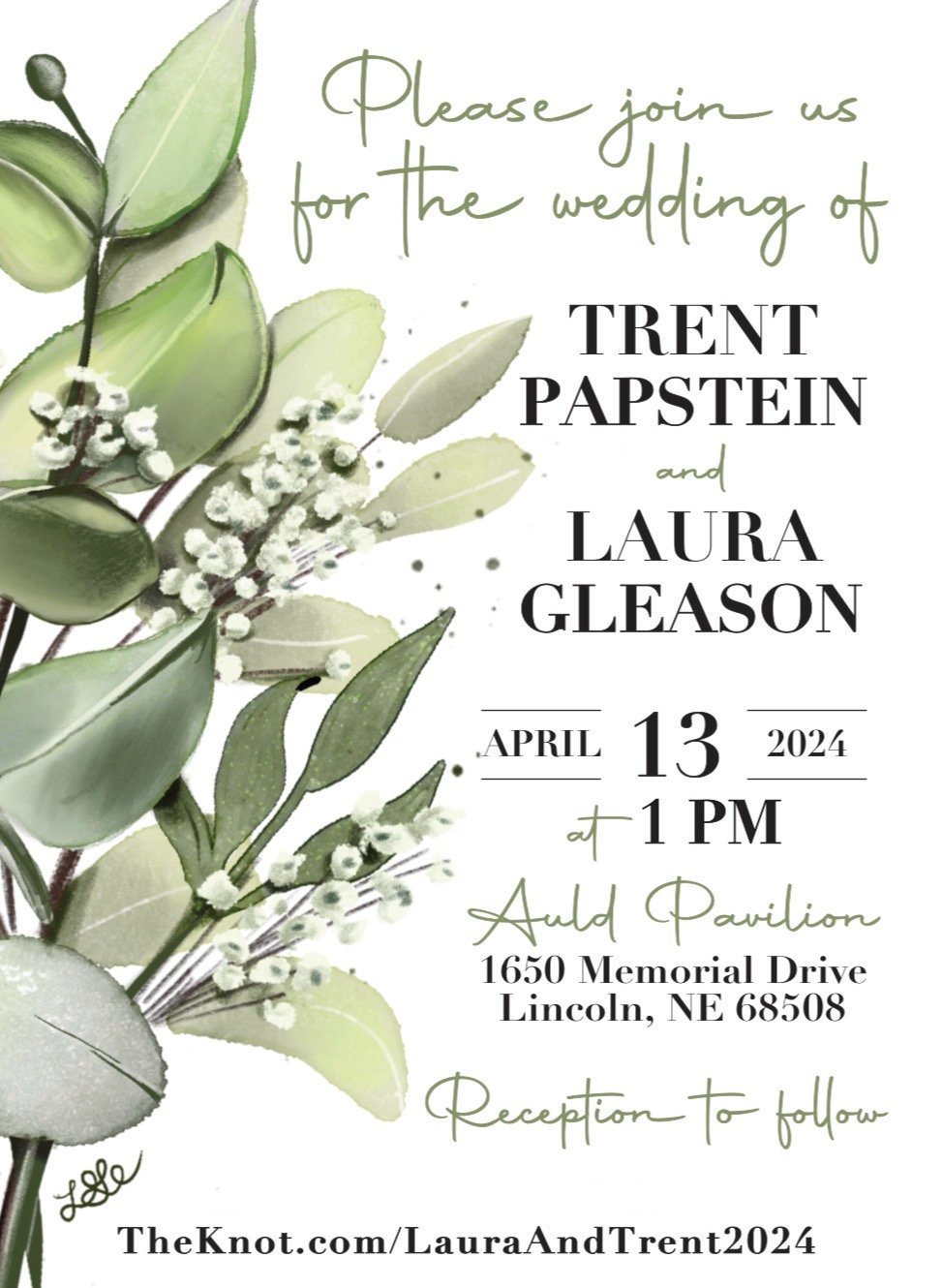 Wedding Invitations, Affinity Publisher, Fall 2024