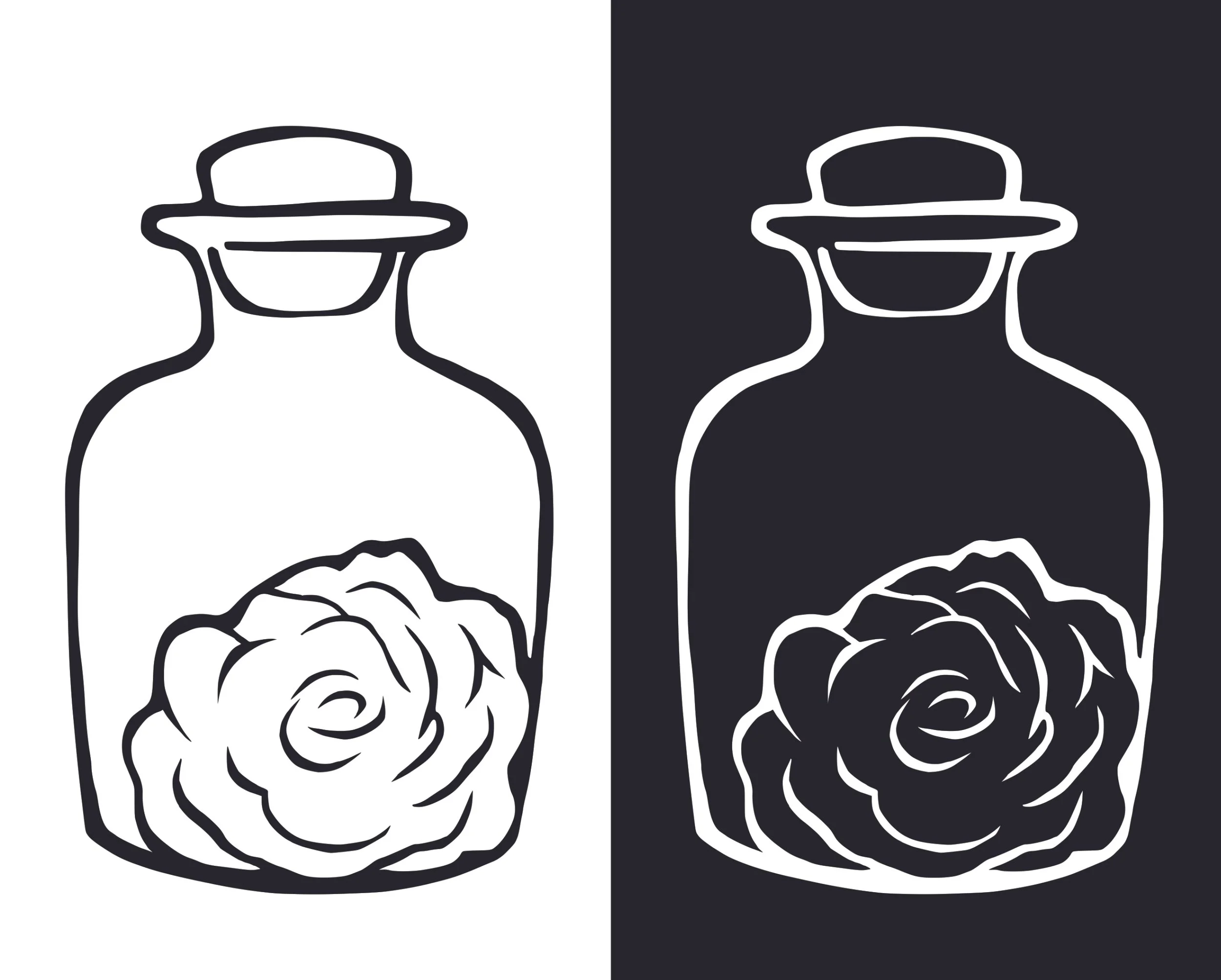 Local cosmetic business vector logos, Clip Studio Paint and Affinity Designer, Spring 2024
