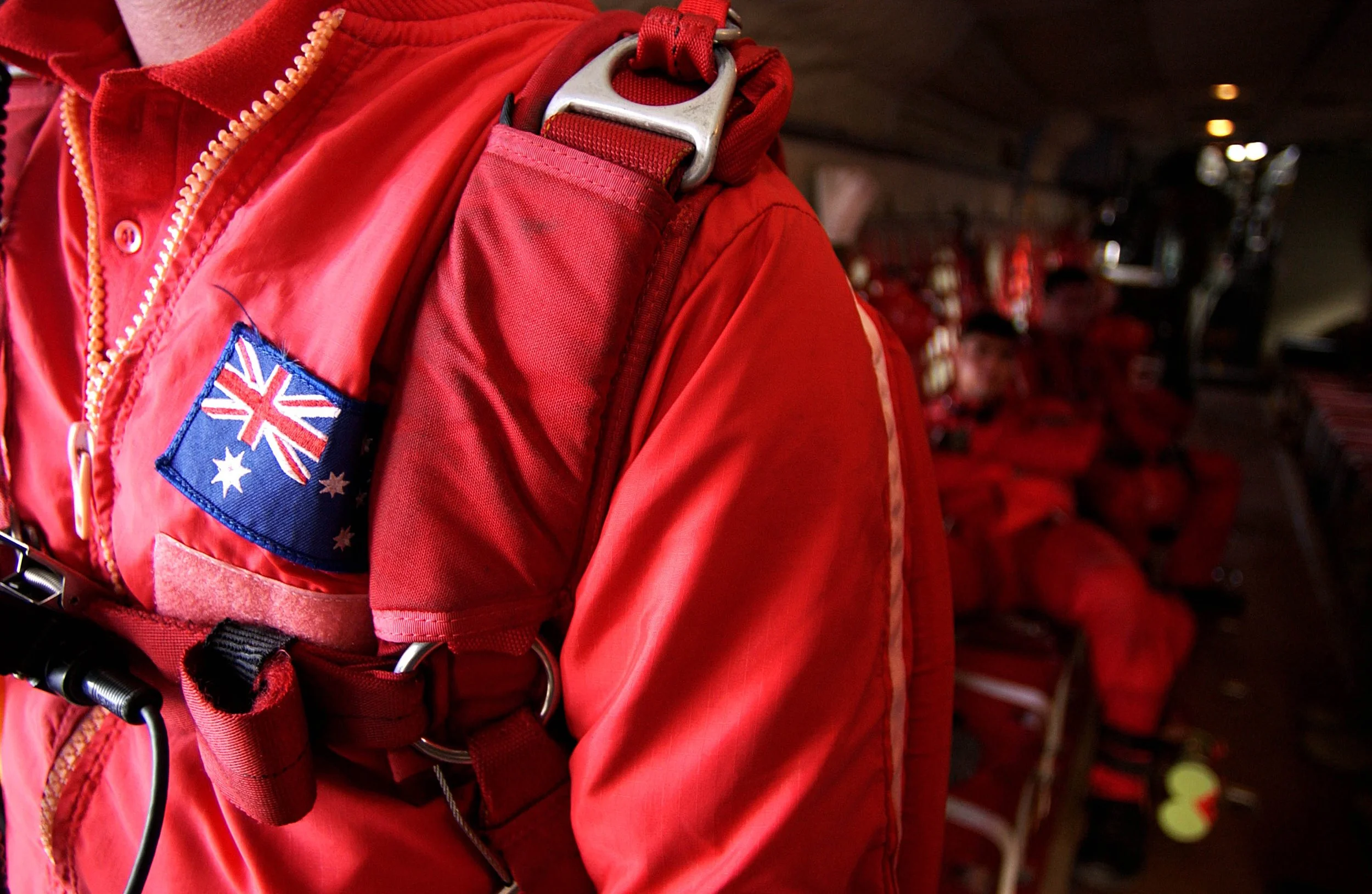 ADF Red Berets Parachute Display Team