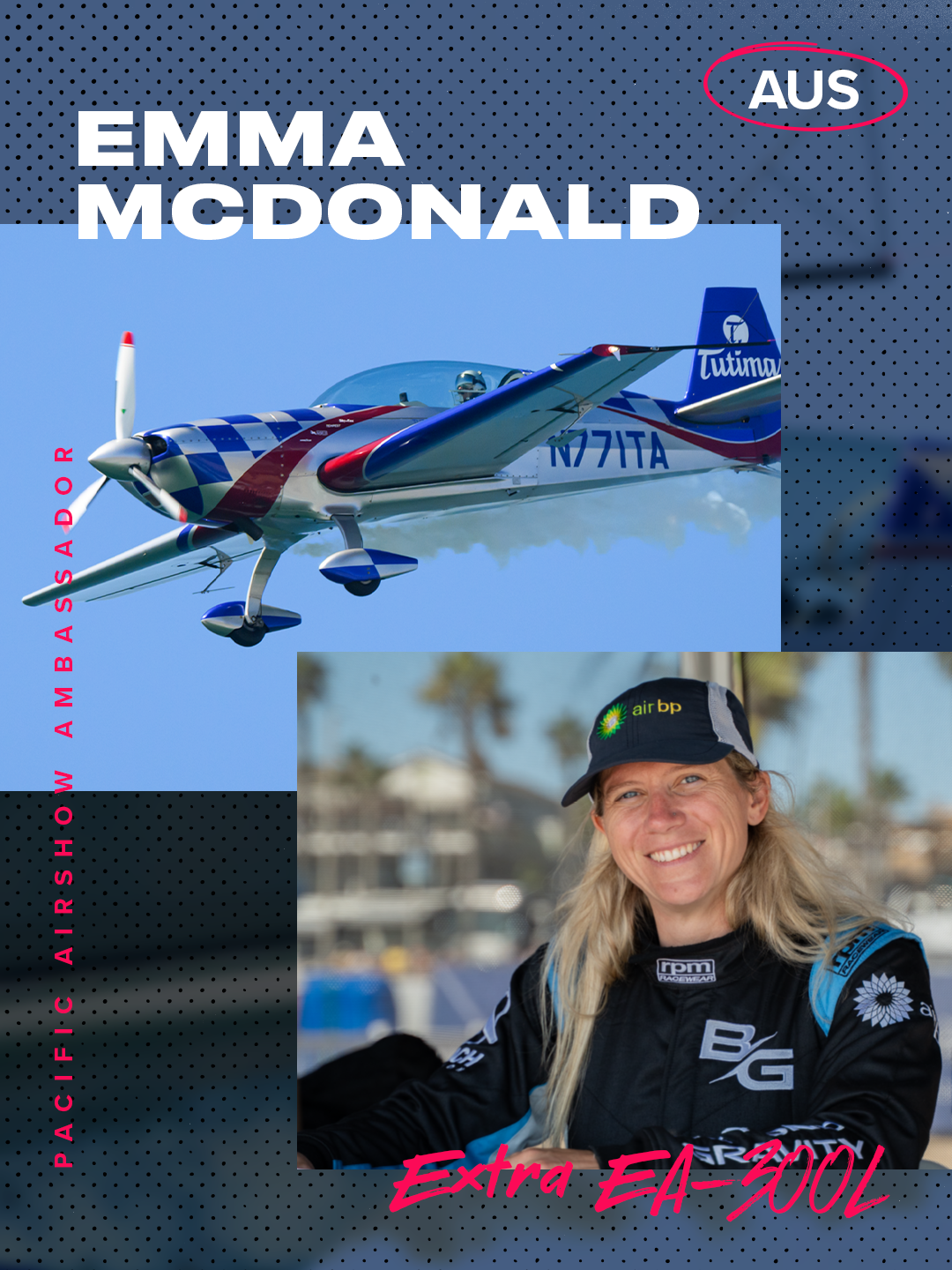 Emma McDonald Pacific Airshow Performer and Ambassador