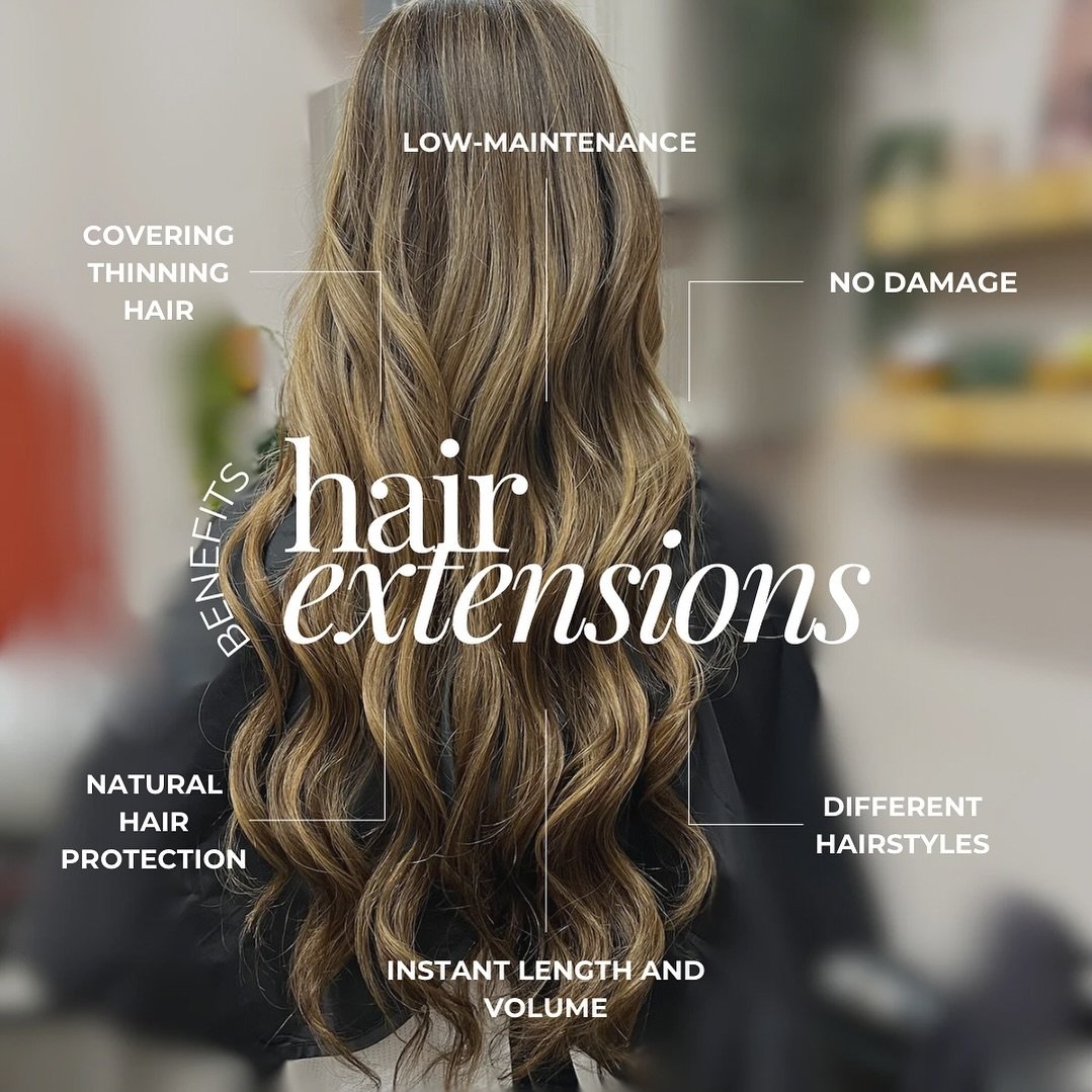 Dreaming of luscious locks? Look no further! Discover the magic of hair extensions! From low maintenance to covering thin hair, and offering natural hair protection, they tick all the boxes! Instant gratification, zero damage &ndash; what&rsquo;s not