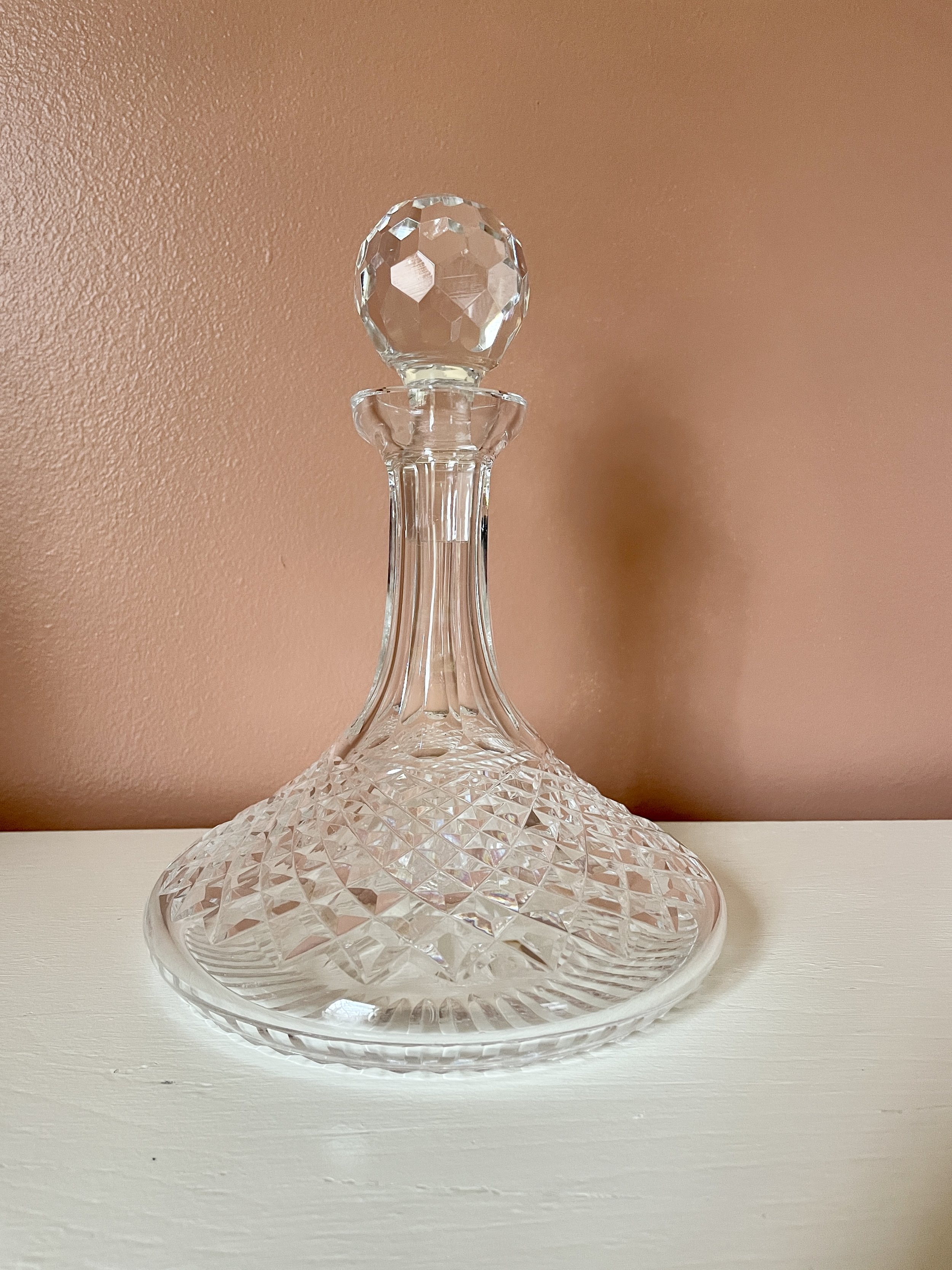 Waterford Crystal Decanter with Balled Stopper