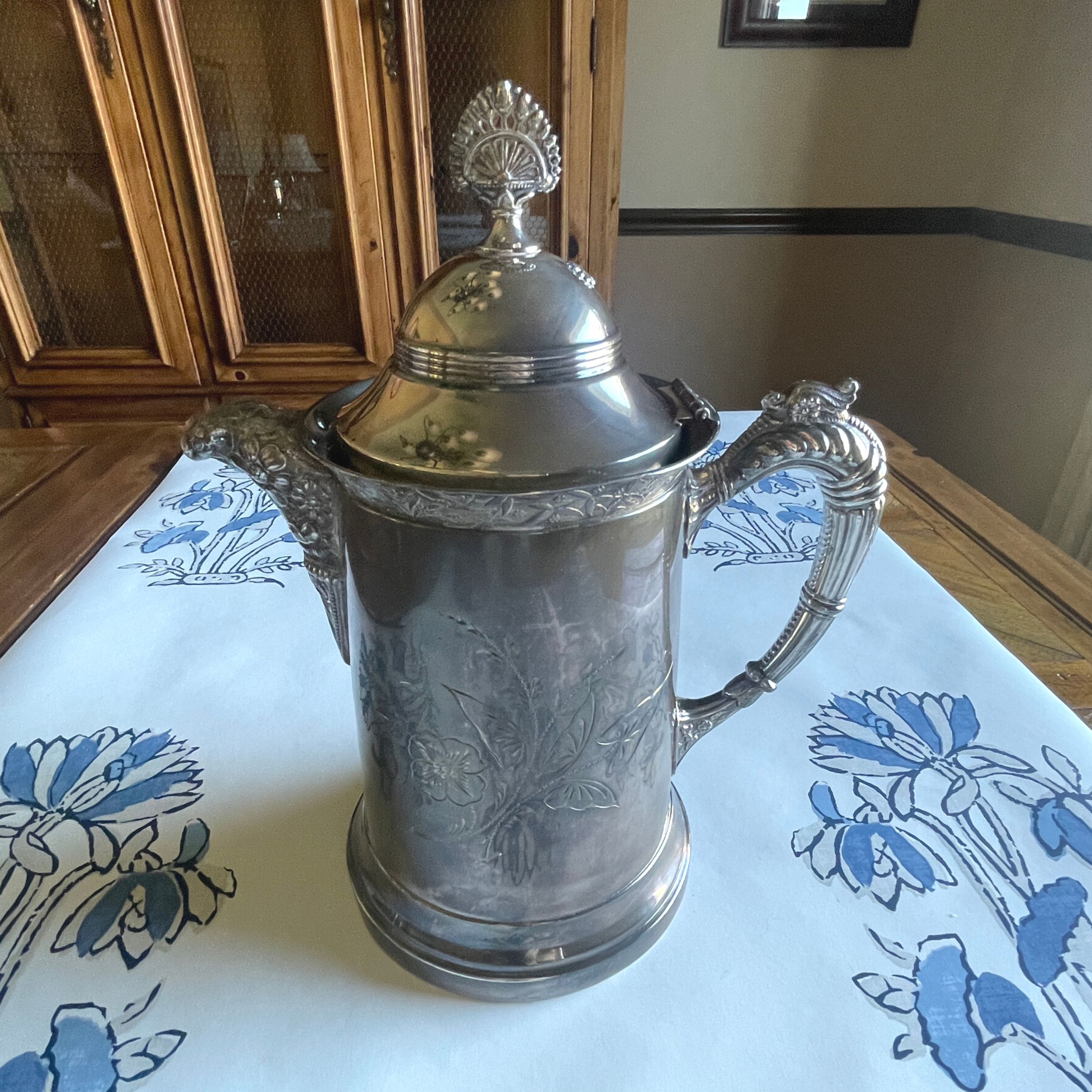 Royal Manufacturing Co. Silver Coffee Pot