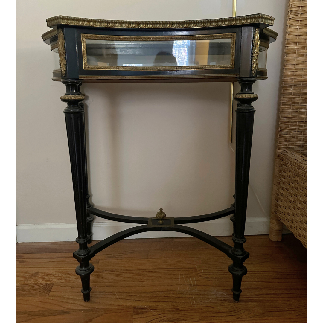 Vintage Display Case/Side Table